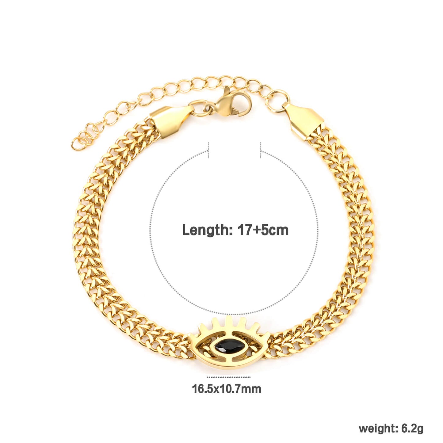 ✨ 18K Gold Plated Bracelet Wholesale (MOQ 12+) | Stainless Steel Hypoallergenic 🌍 | Dainty Chain & Charm Bracelets