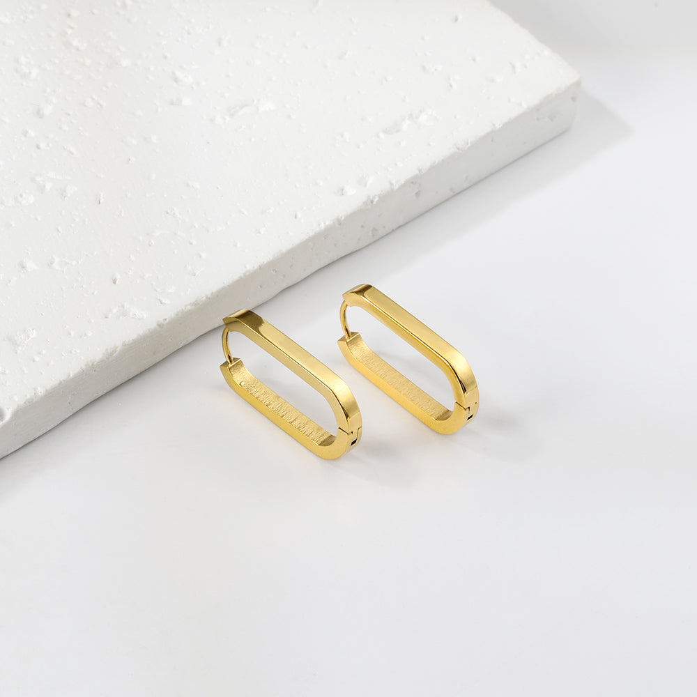 Oval ear buckle 2.8*14*25.7mm