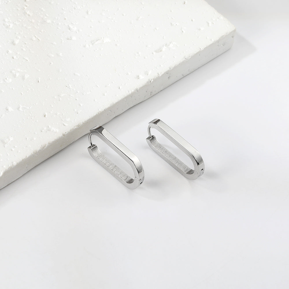 Oval ear buckle 2.8*14*25.7mm