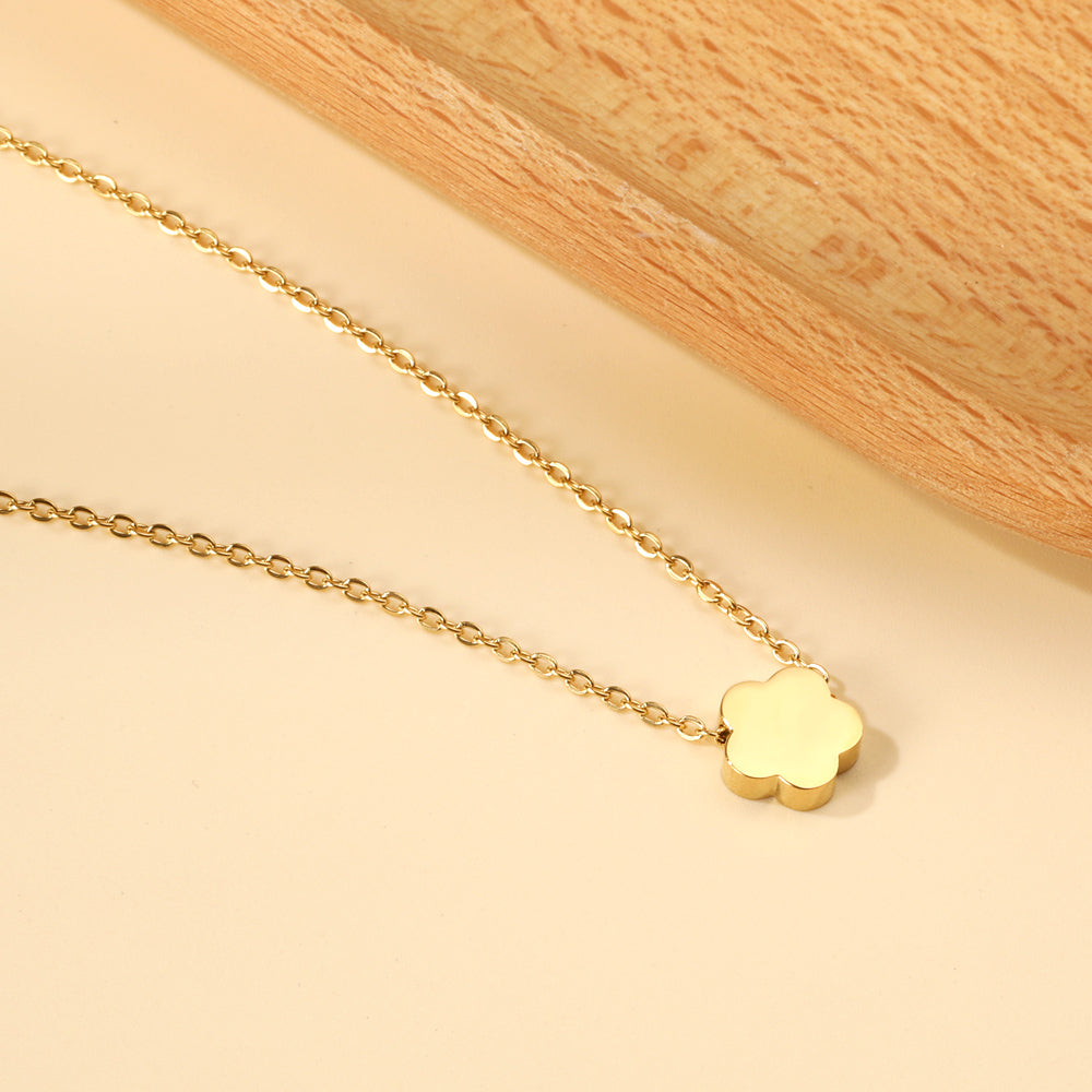 2024 New Year Peach Blossom Pendant Necklace 45+5cm