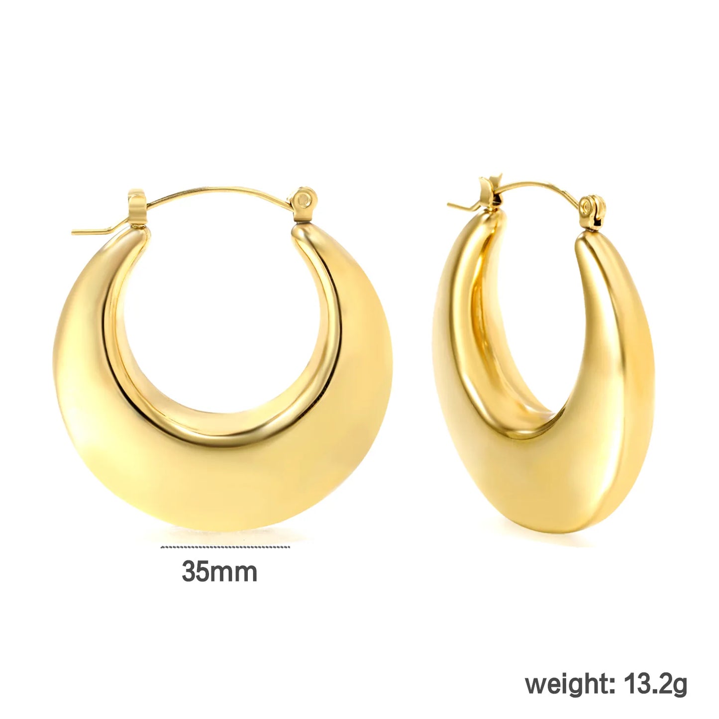 Wholesale 18K gold plated Stainless Steel Hypoallergenic Earrings – Bulk Wholesale (12+ Pairs) 🌍 EU/US Supplier Trendy & Durable