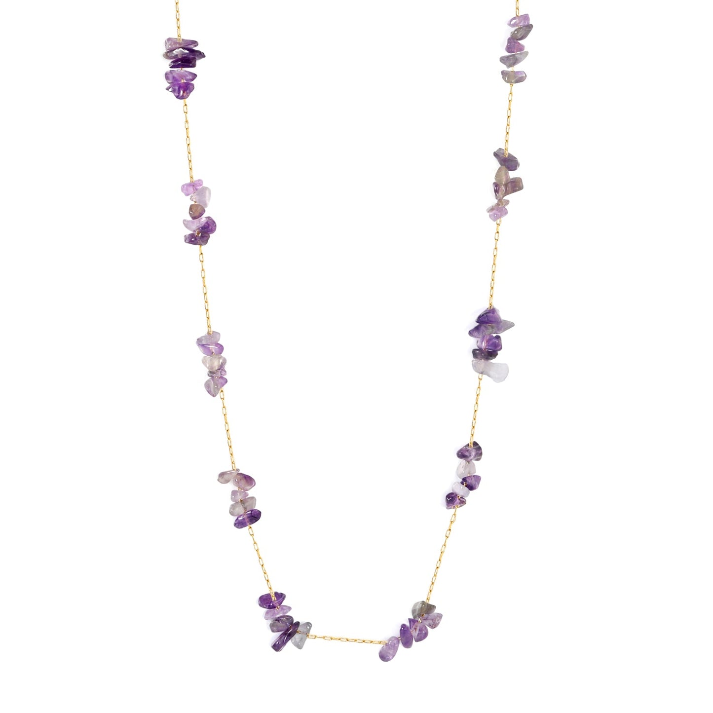 White/blue turquoise/purple/pink crystal/mixed color accessories 0.3 elongated chain *40+5cm+6mm round plate necklace gold color
