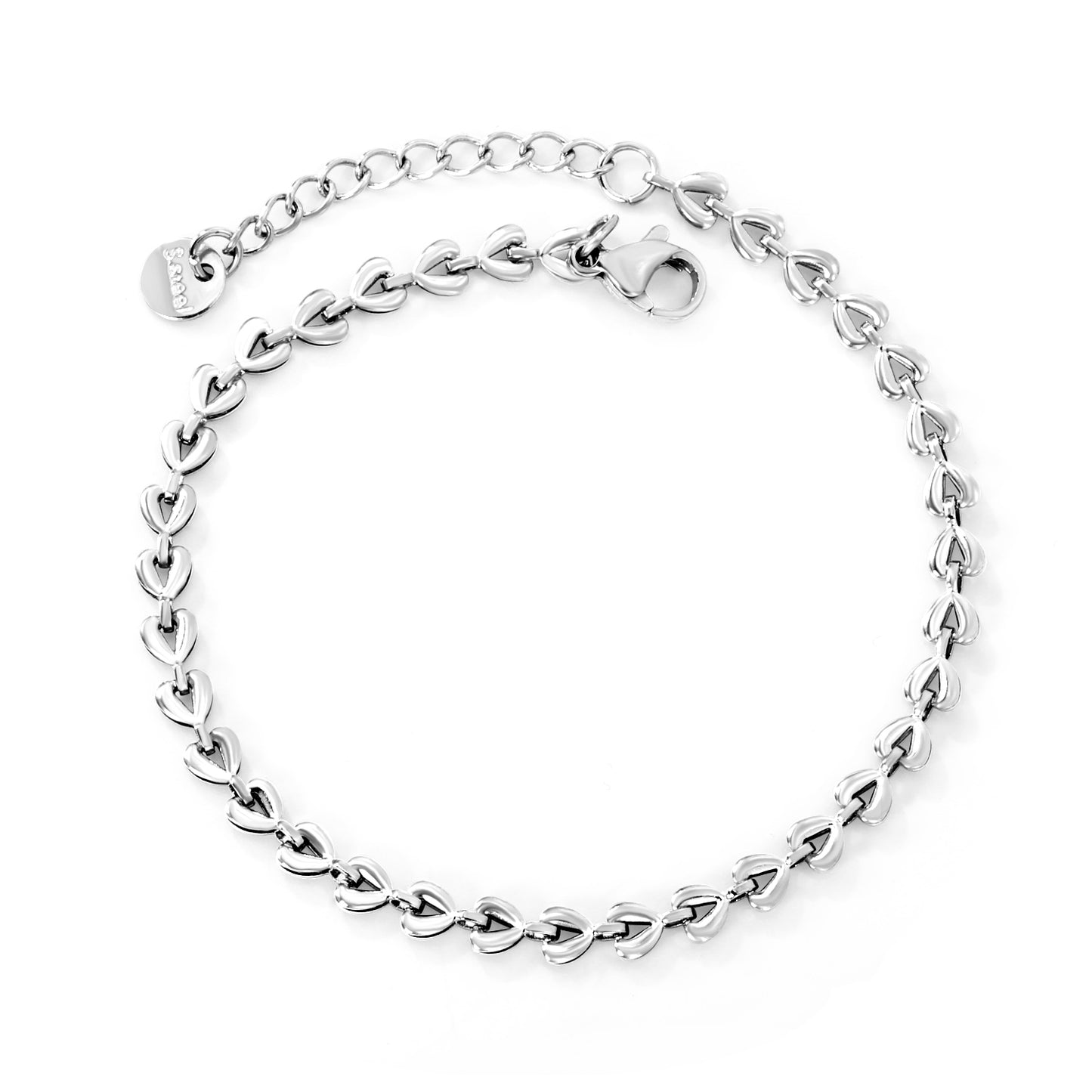18K Gold Plated Stainless Steel Fashion Waterproof Jewelry Bracelets for Women