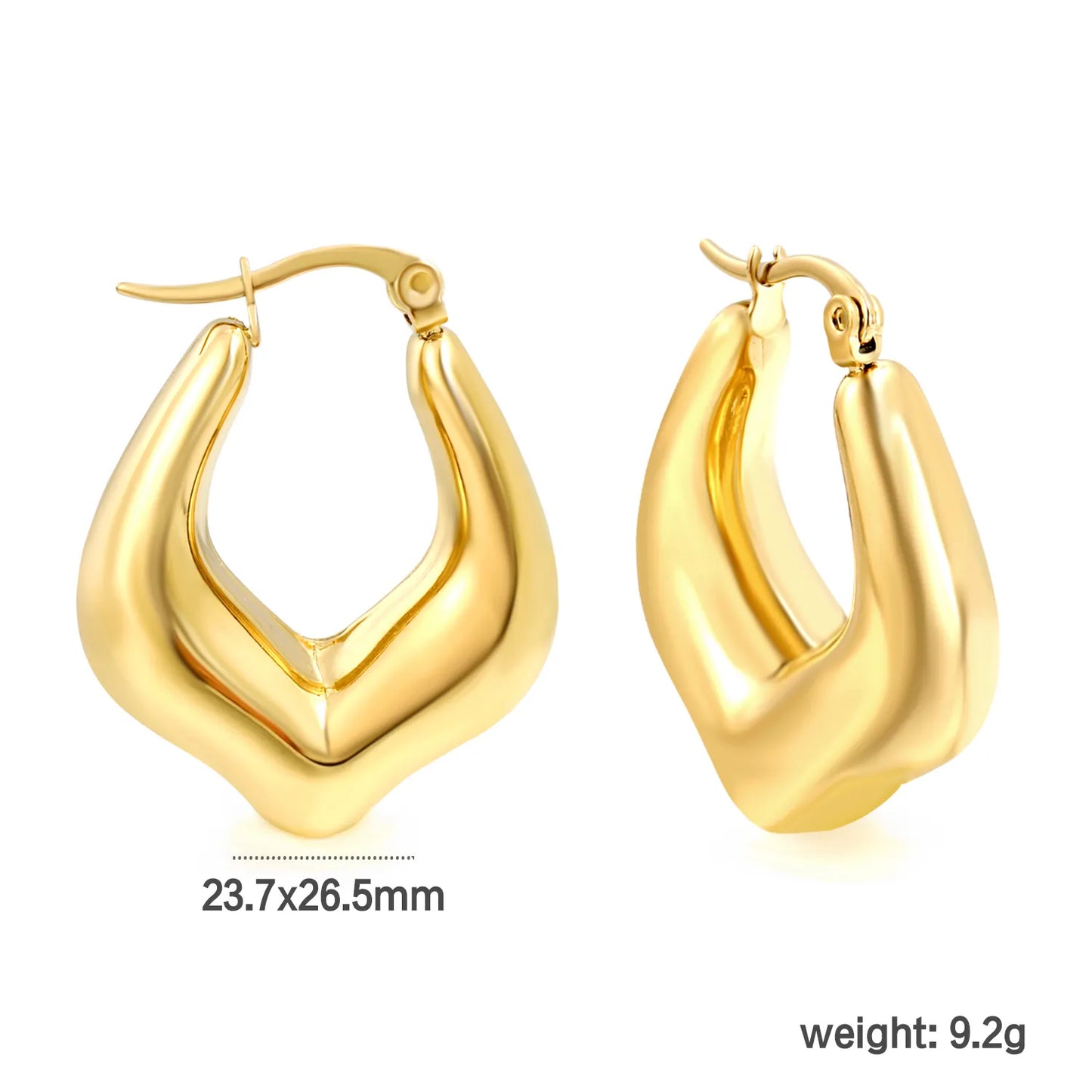 Wholesale 18K gold plated Stainless Steel Hypoallergenic Earrings – Bulk Wholesale (12+ Pairs) 🌍 EU/US Supplier Trendy & Durable