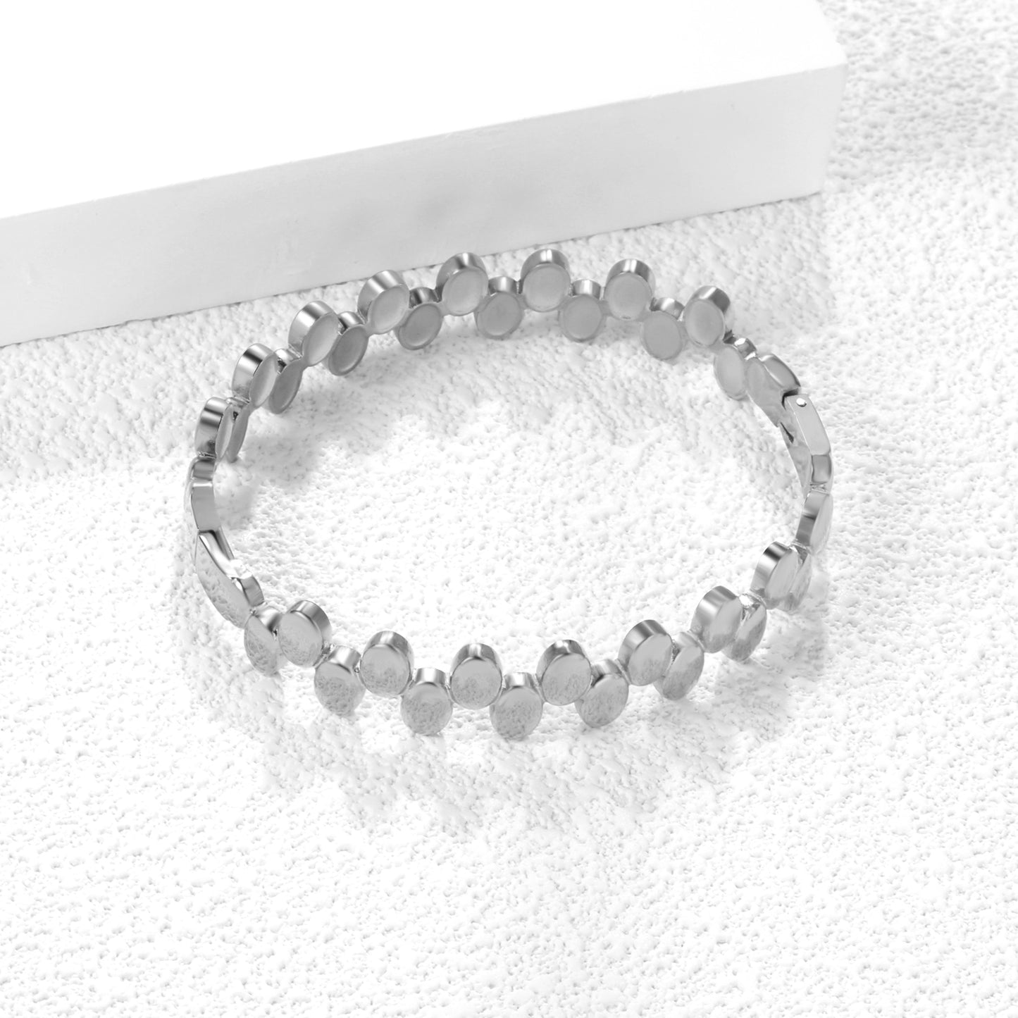 ✨ Precision-Fit Bangle Wholesale 11.8mm Width + 2.9mm Thickness | 60.4mm Inner Diameter | Dual-Tone Stainless Jewelry