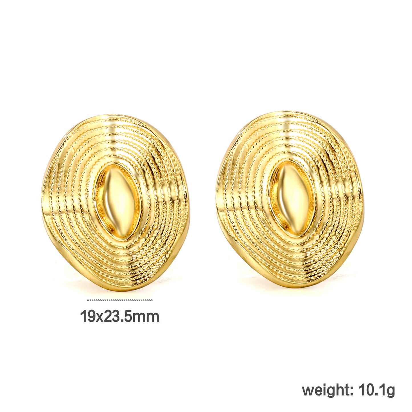 ✨ 18K Gold PVD Stud Earrings Wholesale (MOQ 12+) | Stainless Steel Hypoallergenic 🌍 | Trendy Circle Huggies & Statement Hoops