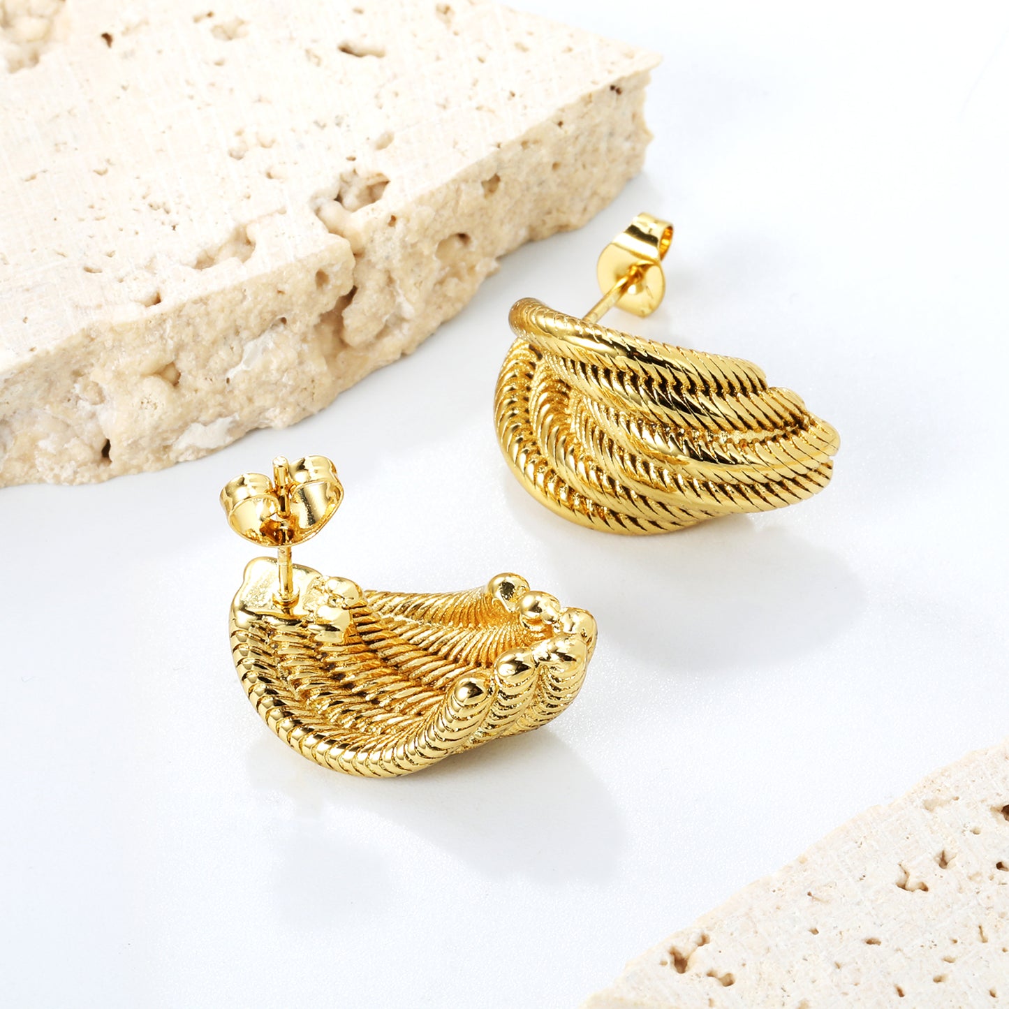 EM 304/316 Stainless Steel Hoop Earrings Bulk Order | BSCI-Certified Jewelry Manufacturer | Custom Sizing & Branding