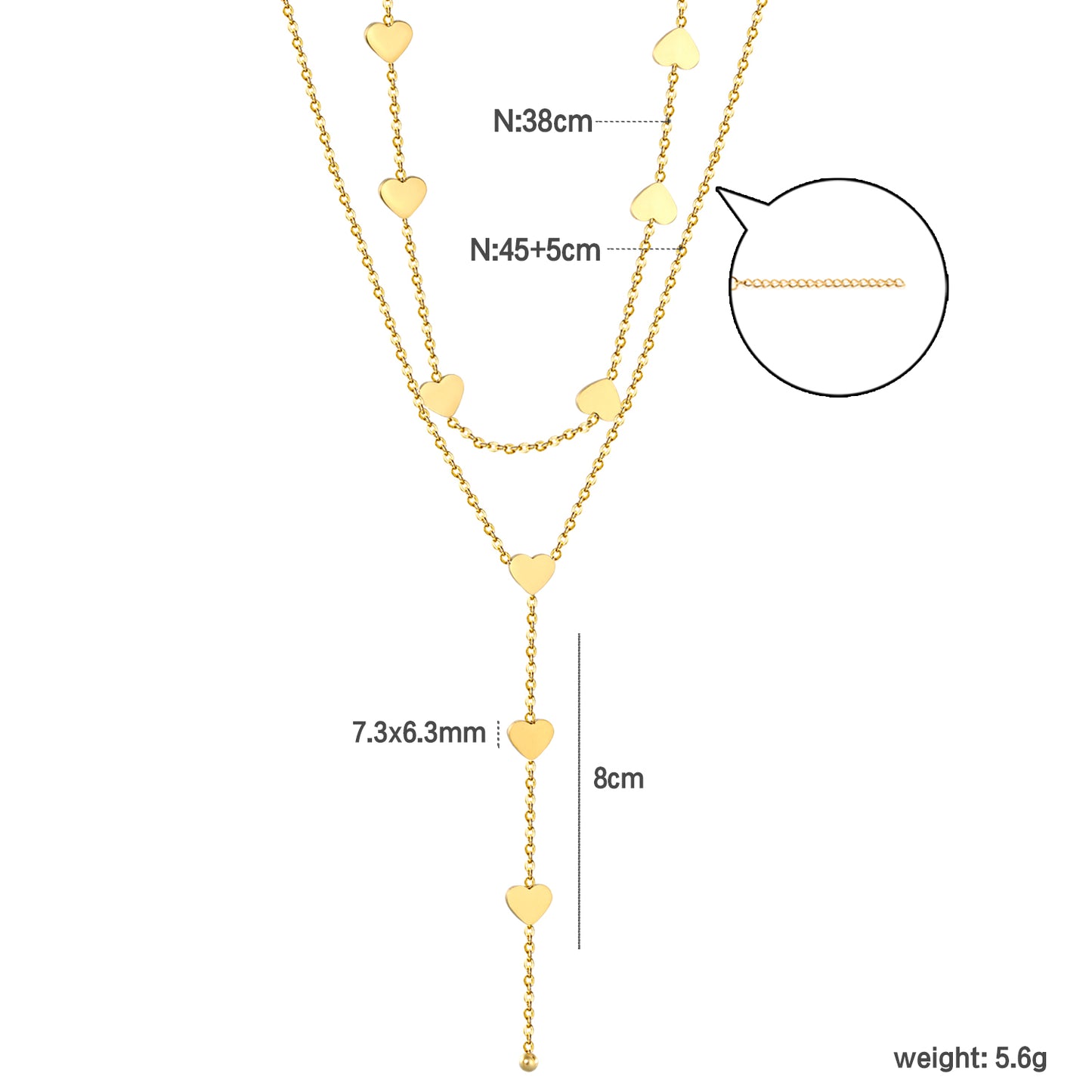 ✨ Layered Tassel Necklace Wholesale 8cm Fringe & 10cm Beaded Fringe | Adjustable Dual Chains | Boho Chic Bulk Jewelry