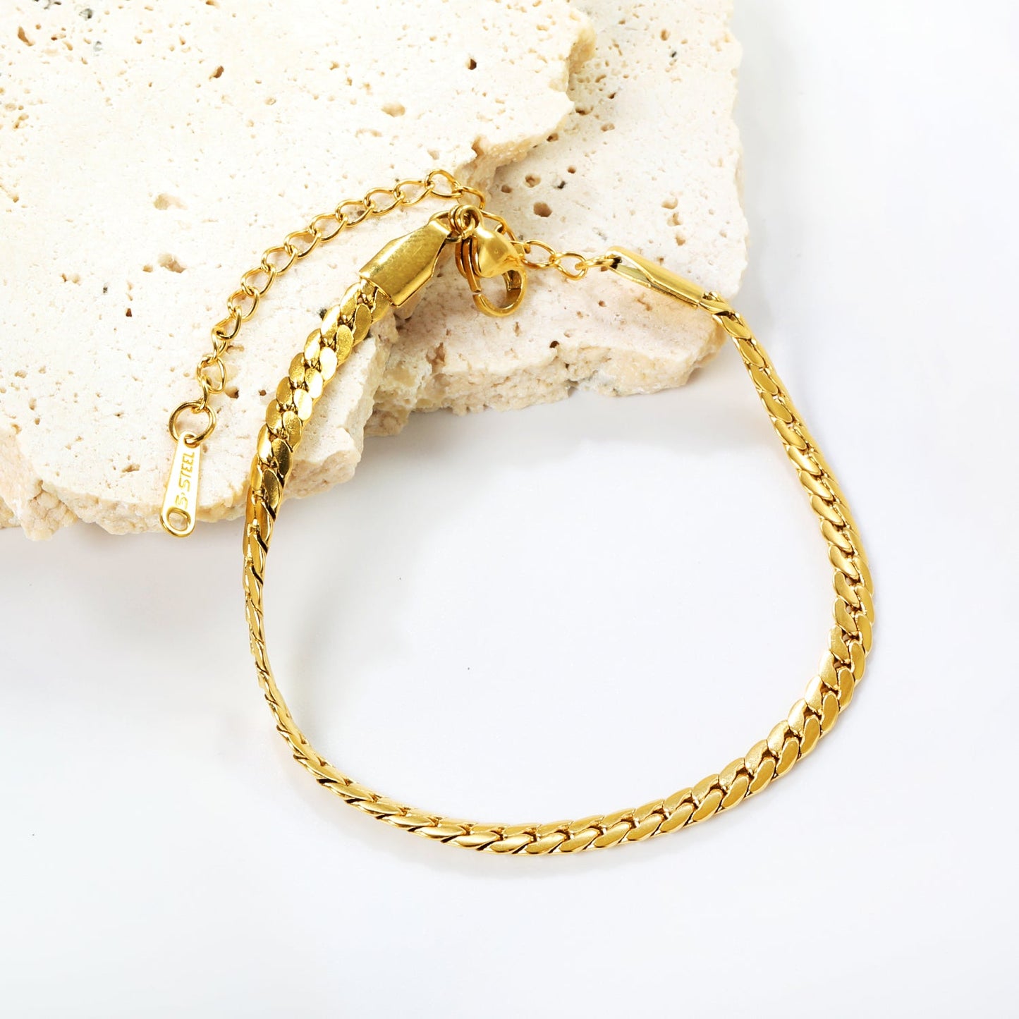 Wholesale 1.2*3.7mm two strands braided bracelet 16+5cm