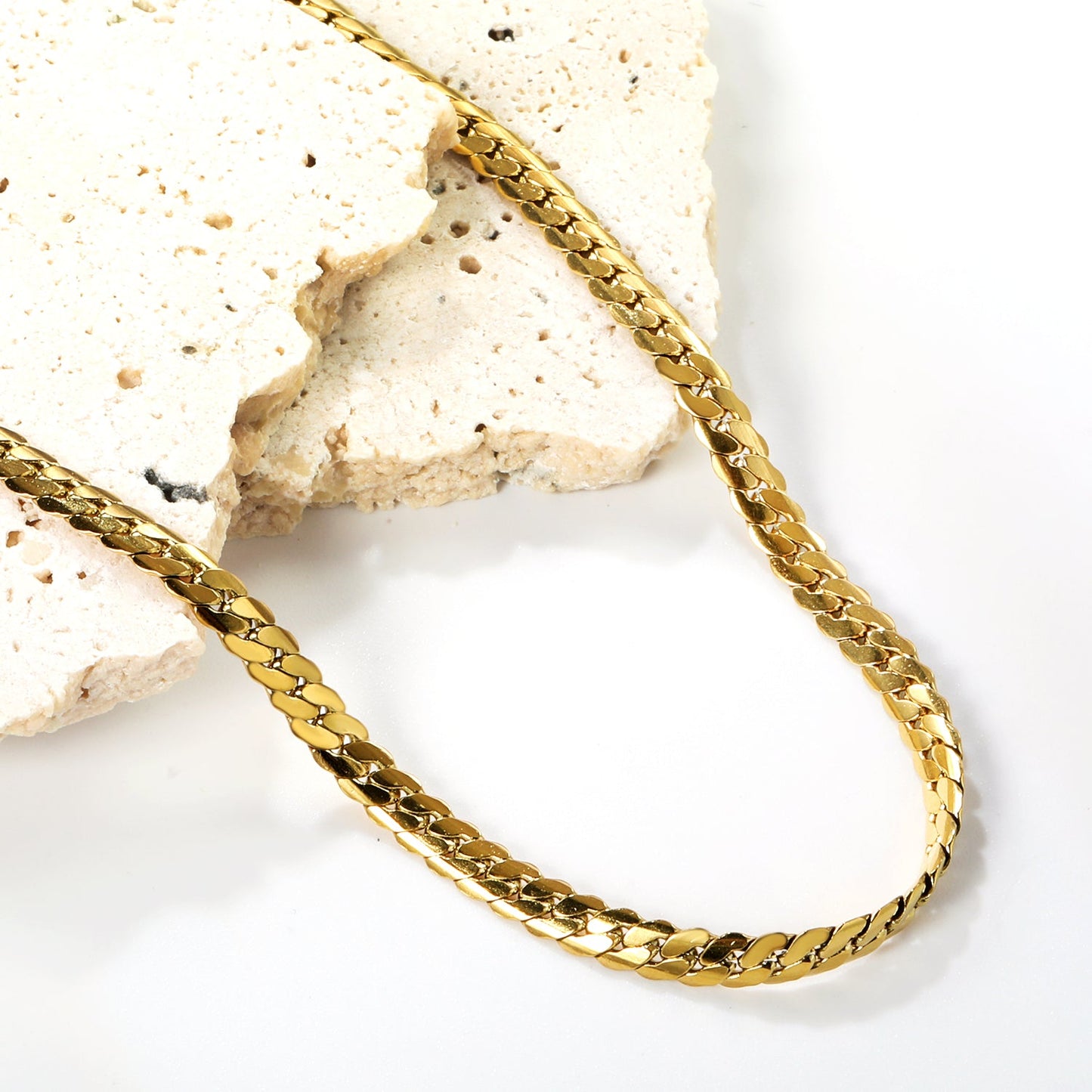 Wholesale Two Strand Braided Necklace 4.2mm*40+5cm