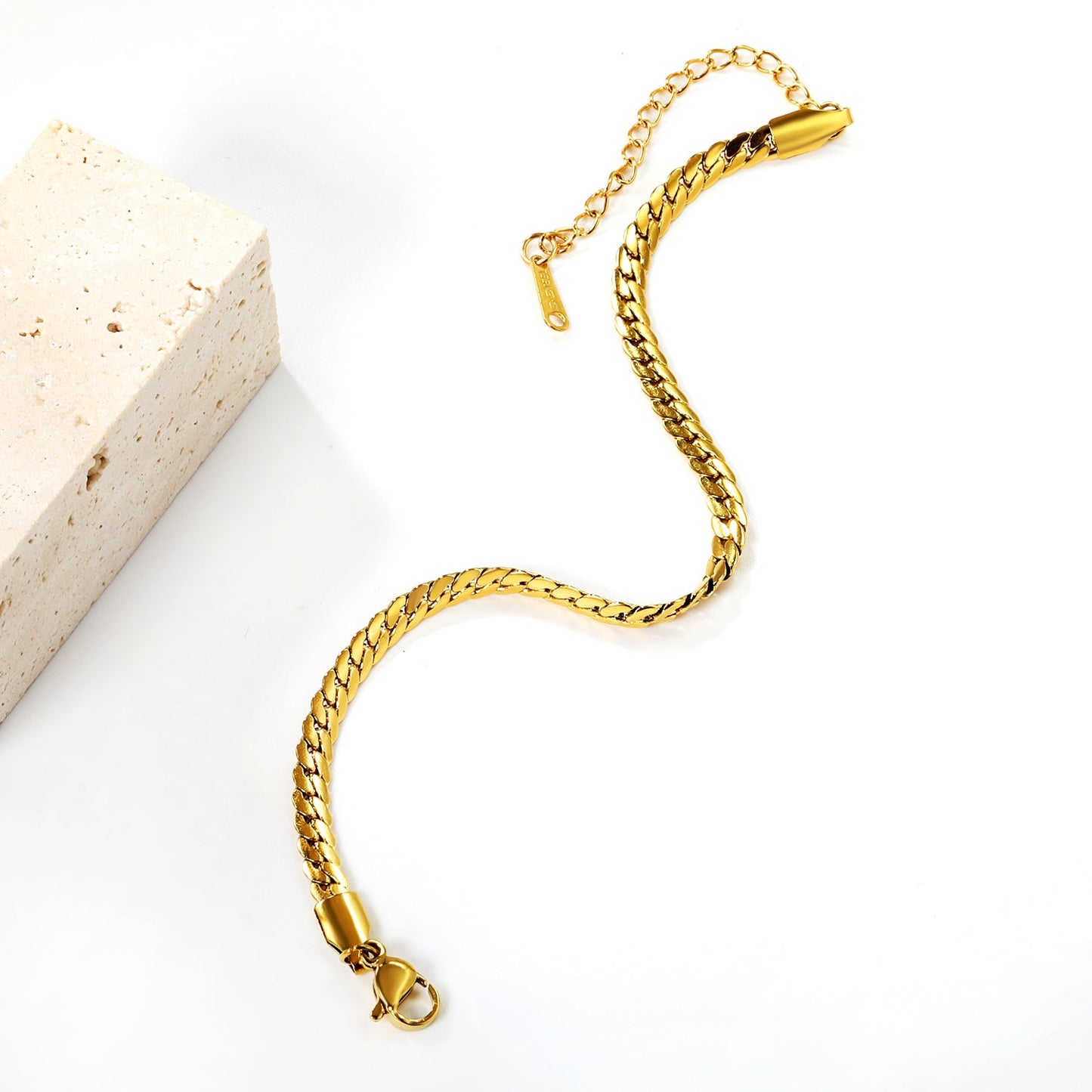 Wholesale 1.2*3.7mm two strands braided bracelet 16+5cm