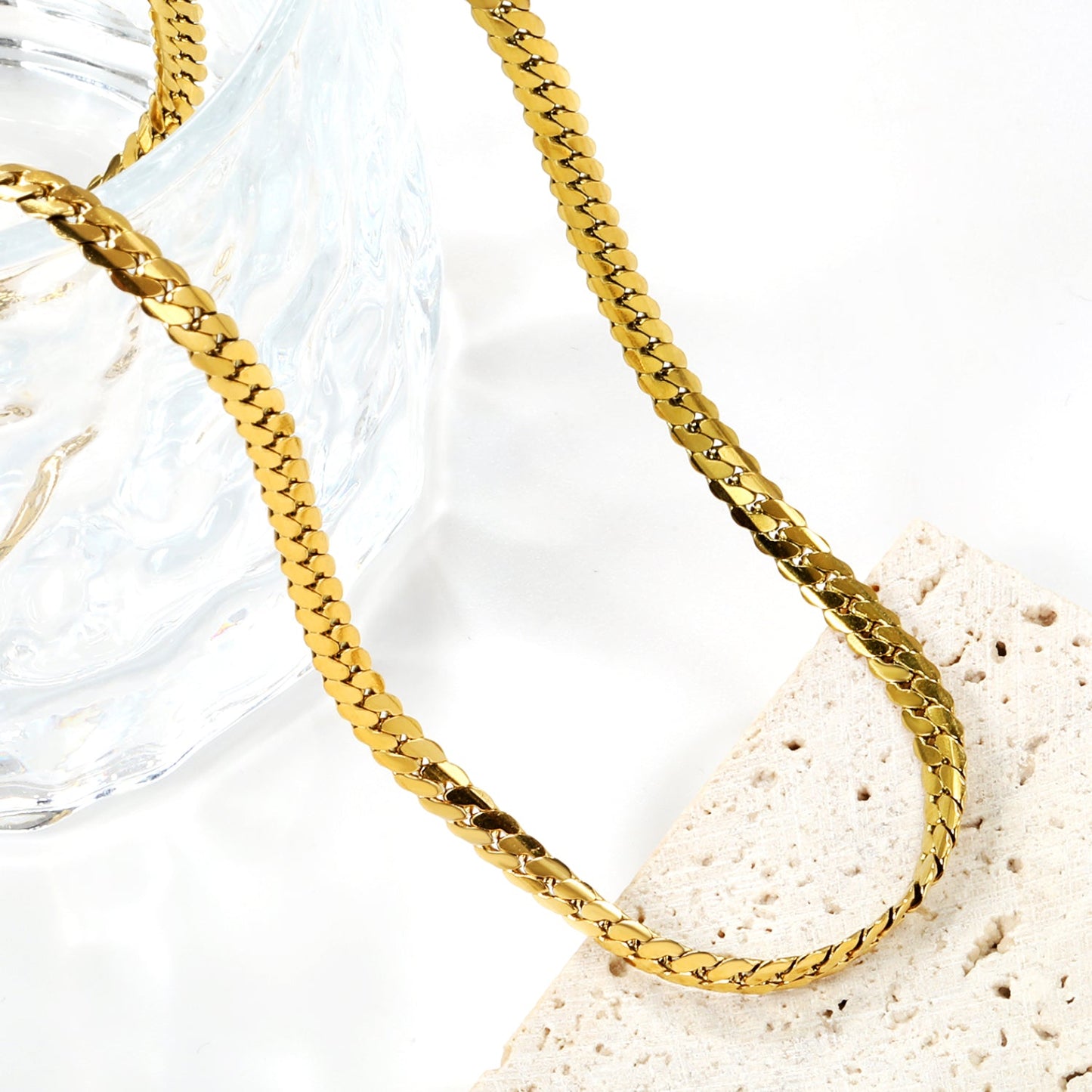 Wholesale Two Strand Braided Necklace 4.2mm*40+5cm