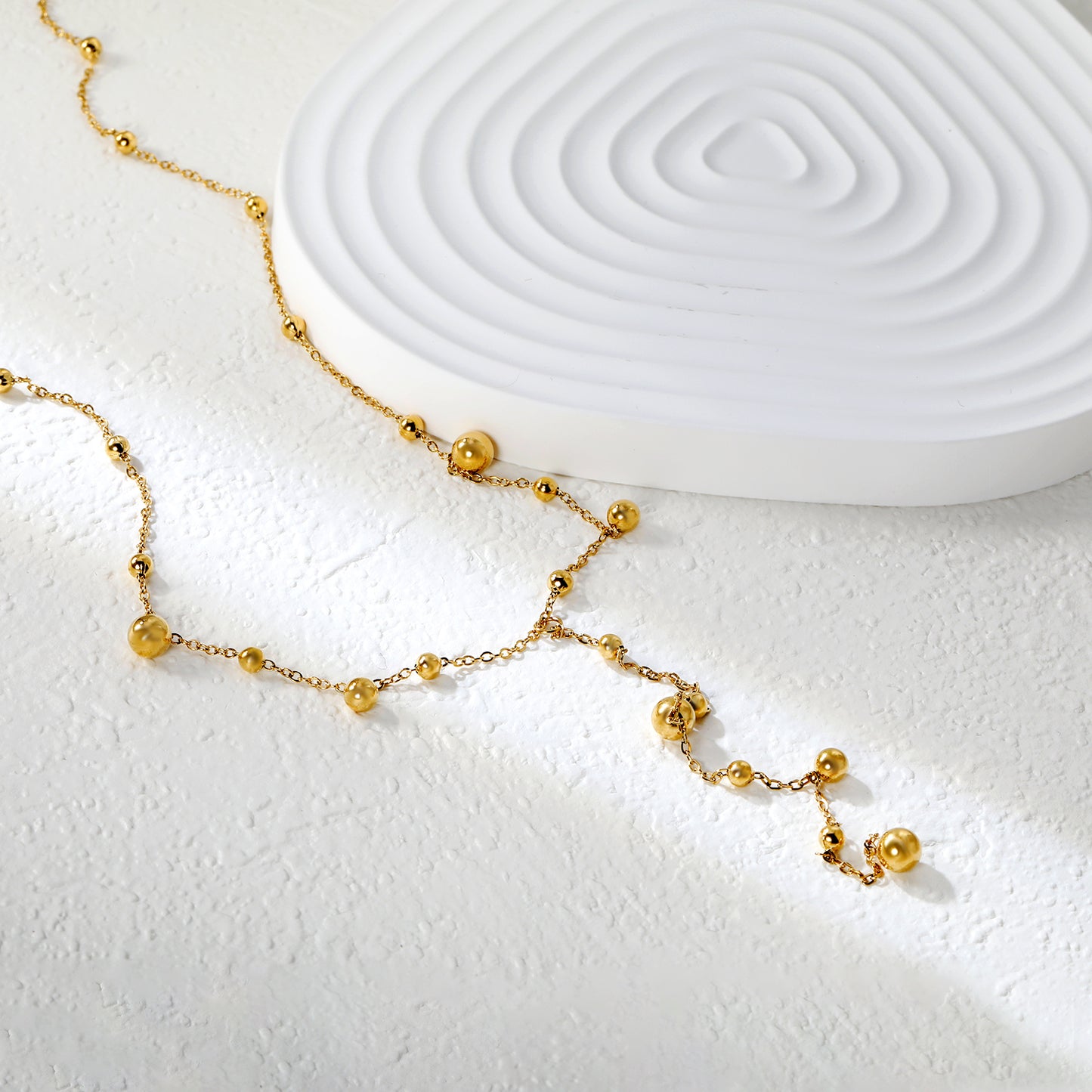 ✨ Layered Tassel Necklace Wholesale 8cm Fringe & 10cm Beaded Fringe | Adjustable Dual Chains | Boho Chic Bulk Jewelry