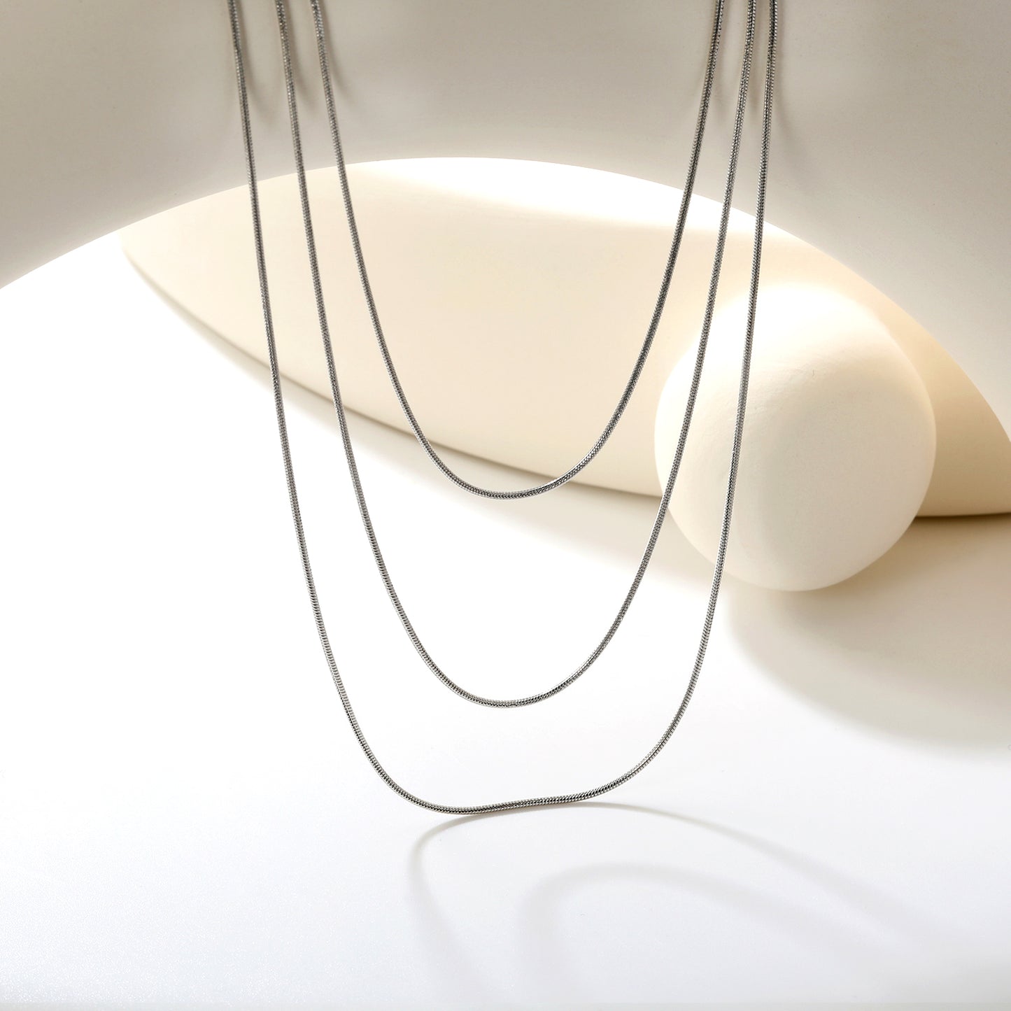 Bulk Gold-Tone Stainless Steel Snake Chain Necklace (0.9mm) – Wholesale Jewelry for Retailers & Resellers