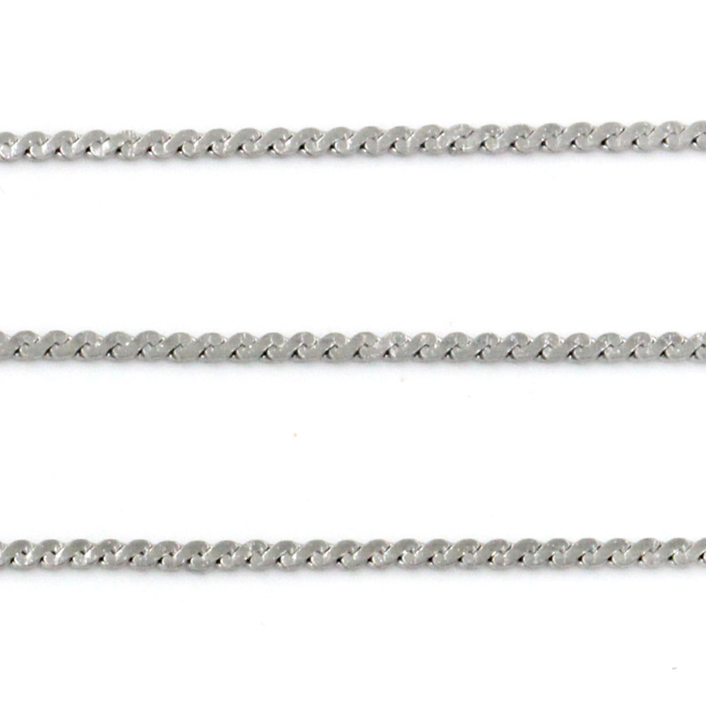 ASON 10pcs / 2mm*45cm 50cm 55cm 60cm S-Shape Stainless Steel Chains