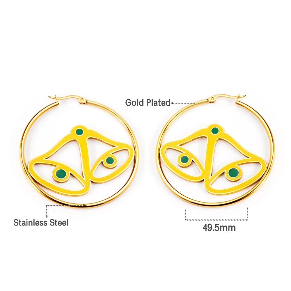 🔔 Wholesale Christmas Earrings Collection | Various Holiday Designs in One Set | Santa, Tree, Snowflake & More | Gold Plated Stainless Steel Studs