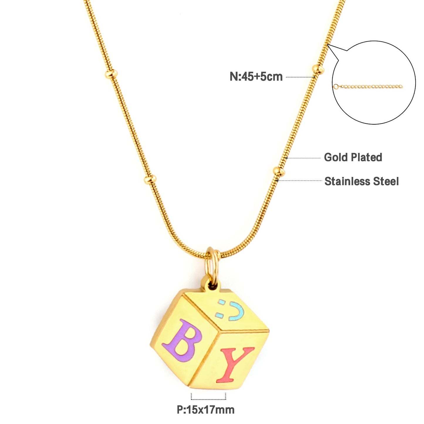 Mixed Color BUY Accessory Necklace