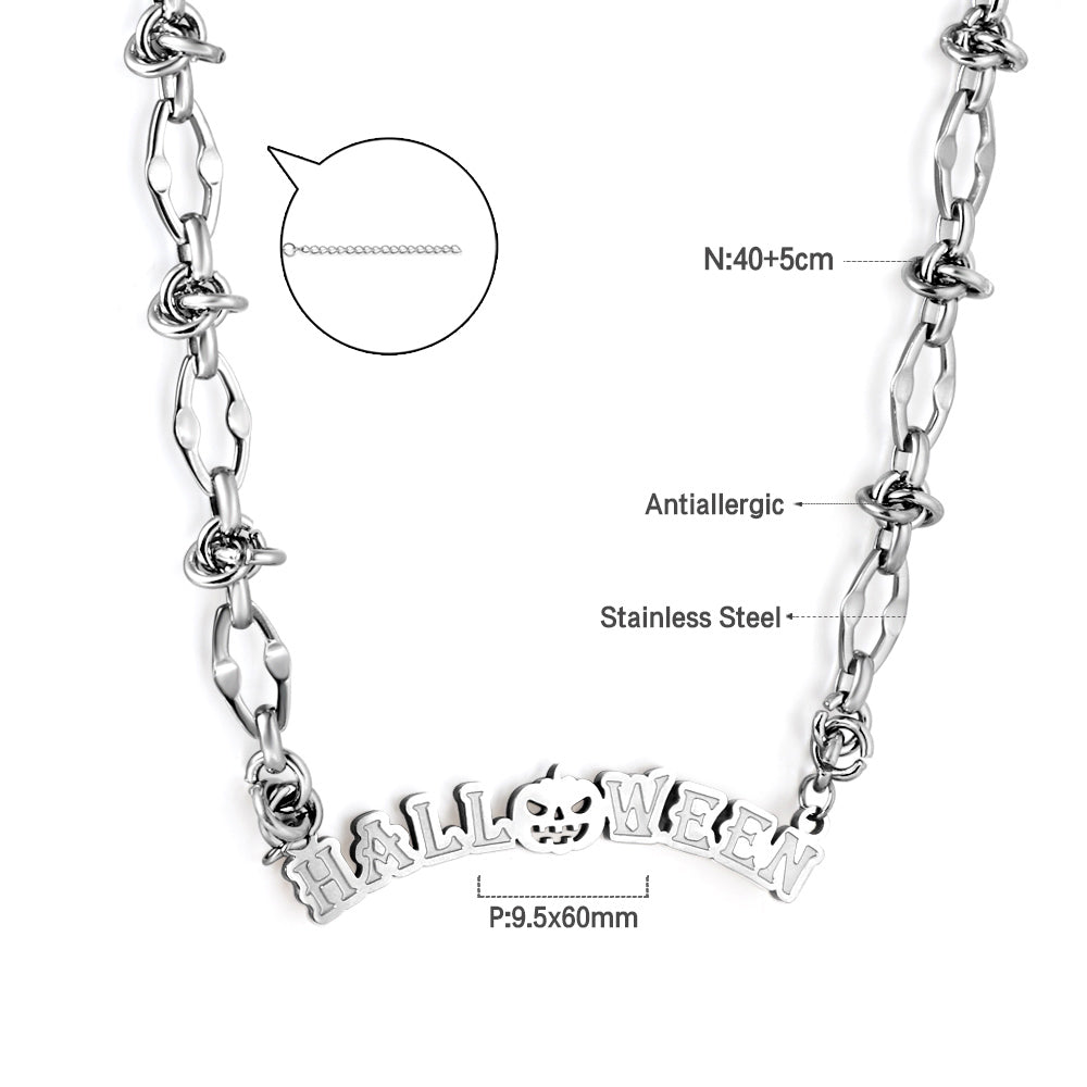 Girls Kids Jewelry Stainless Steel HALLOWEEN Accessory Necklace