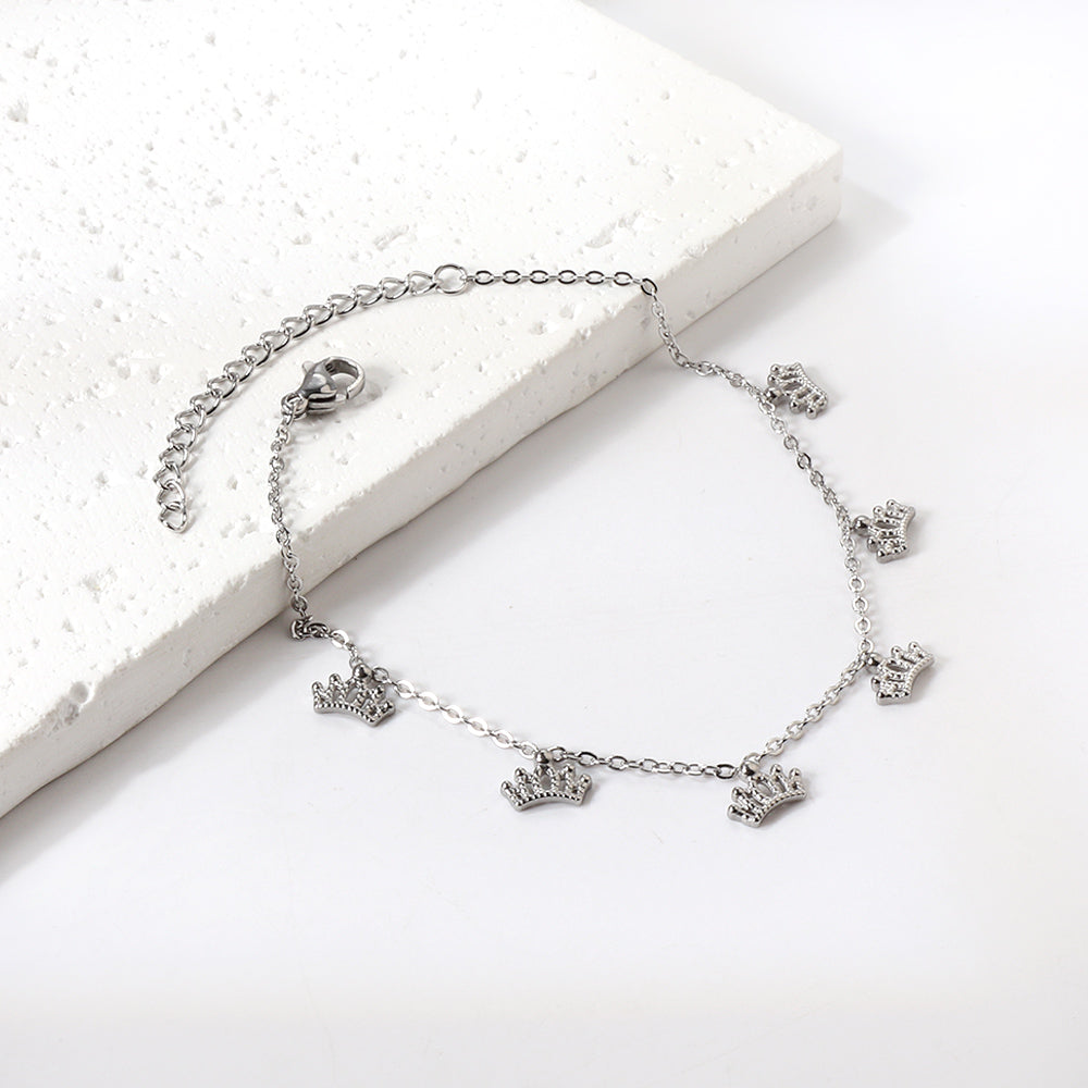 6 Crown Accessories Anklet 20+5cm