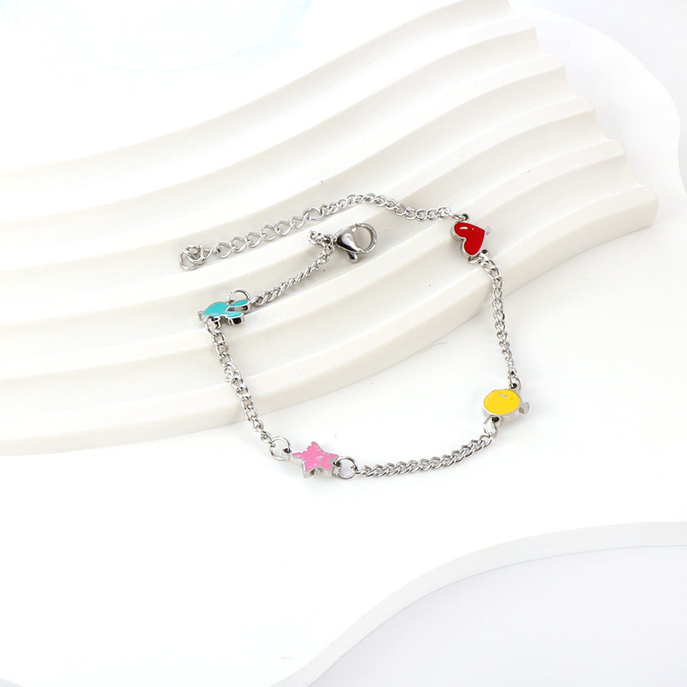 Rabbit+Star+Balloon+Heart-shaped Mixed Color Accessories Bracelet