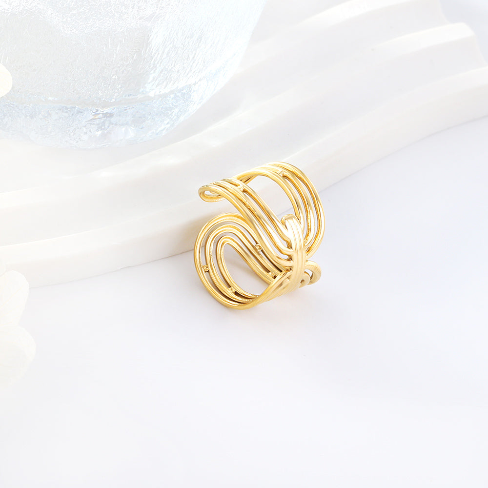 2023 New Fashion Stainless Steel Ring For Women