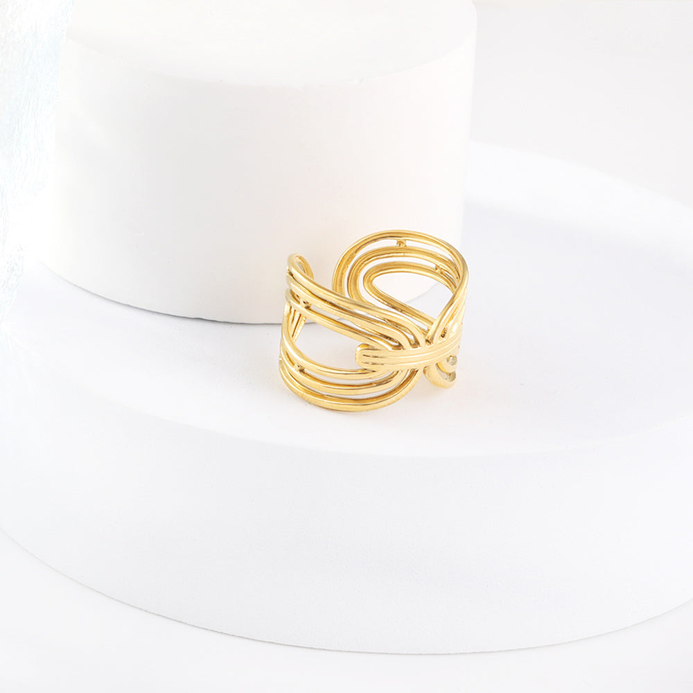 2023 New Fashion Stainless Steel Ring For Women