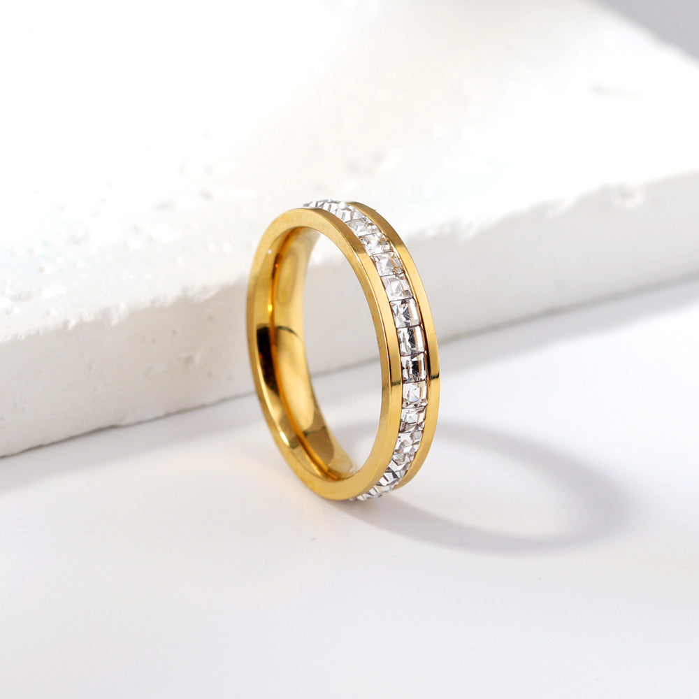 Wholesale 18K Gold Plated Rings the latest design of gold ring