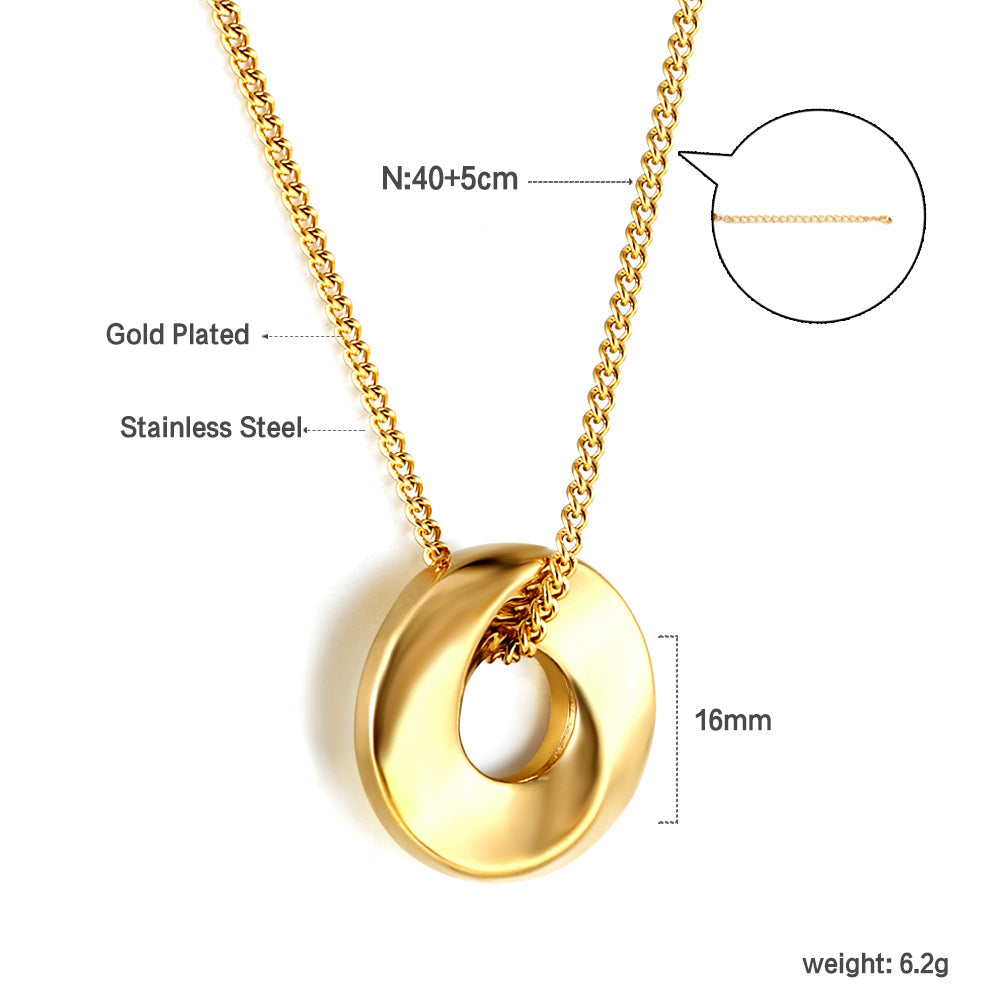 Wholesale Fashionable minimalist pendant necklace