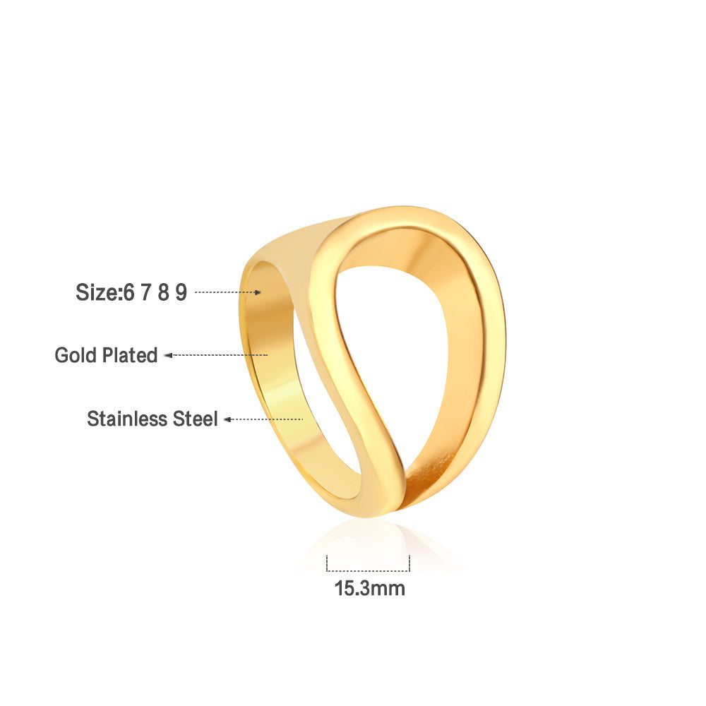 Minimalist and Personalized Smooth Hard Ring