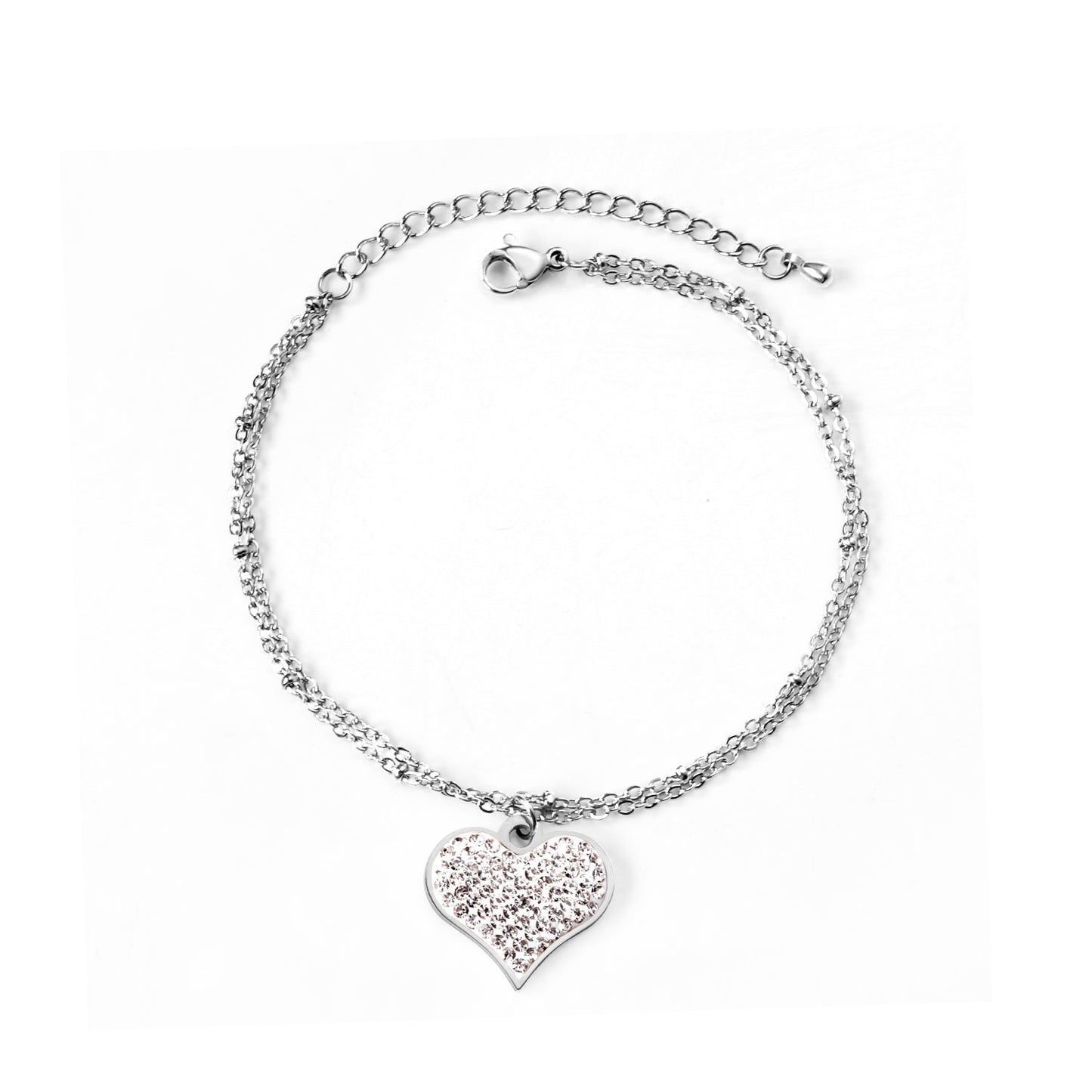 Rose Gold&Steel&Golden Accessories Soft Bracelet 20+5cm
