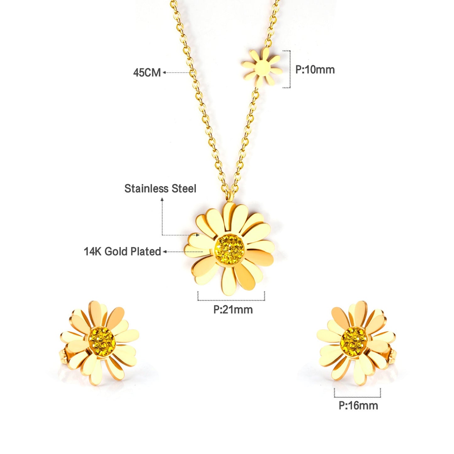 Golden Zouzou set
