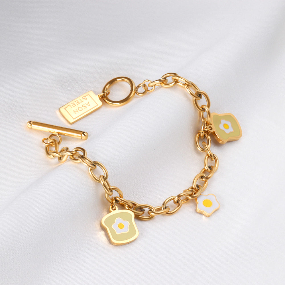 Mixed Color Horny Egg Accessory Bracelet 18cm