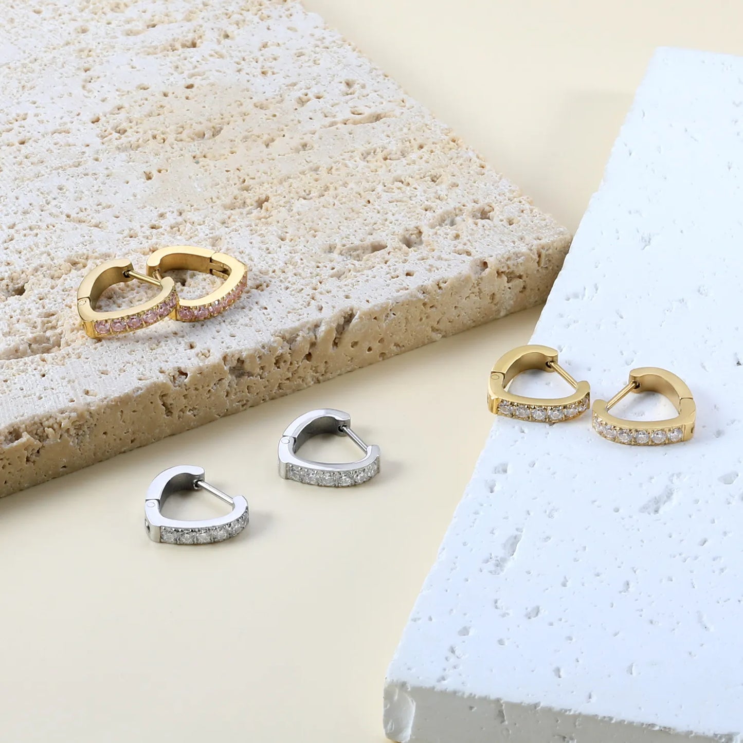 Wholesale 18K Gold PVD 2.8*12.8mm Elegant Hoop Earrings – Bulk Wholesale (12+ Pairs) 🌍 EU/US Supplier Trendy & Durable