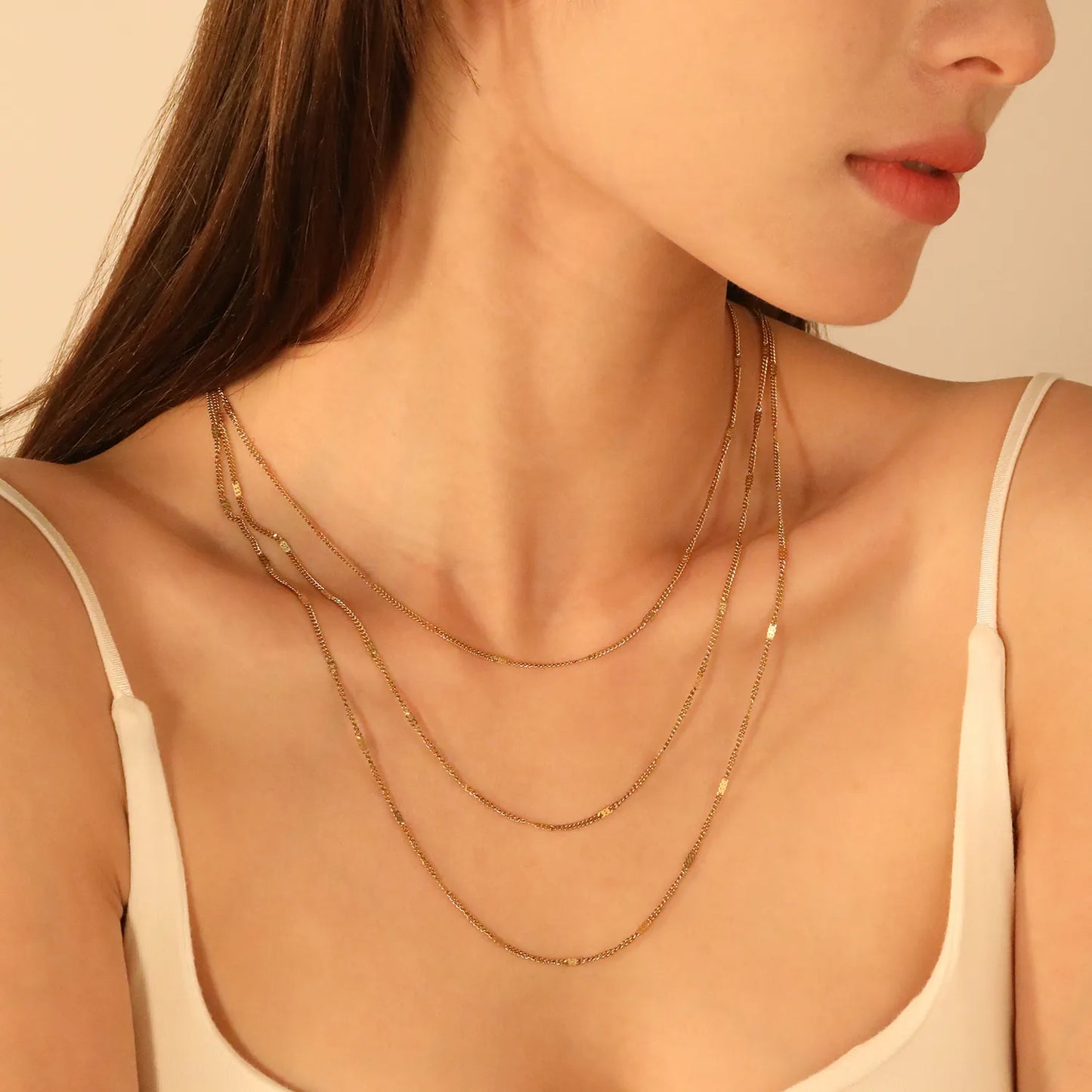 ✨ PVD 18k gold Width 1.5mm Stainless Steel Chain Necklace Wholesale (MOQ 12+) | Durable Jewelry Chains 🌍 | Box/Cable/Rope/Franco Links