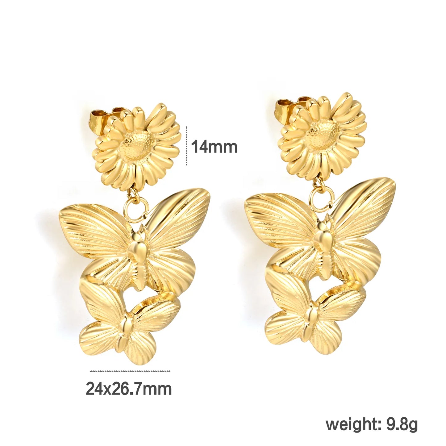✨ Bold Stainless Steel Statement Earrings Wholesale (MOQ 12+) | Hypoallergenic Large Hoops & Dangles 🌍 | Trendy Bulk Jewelry
