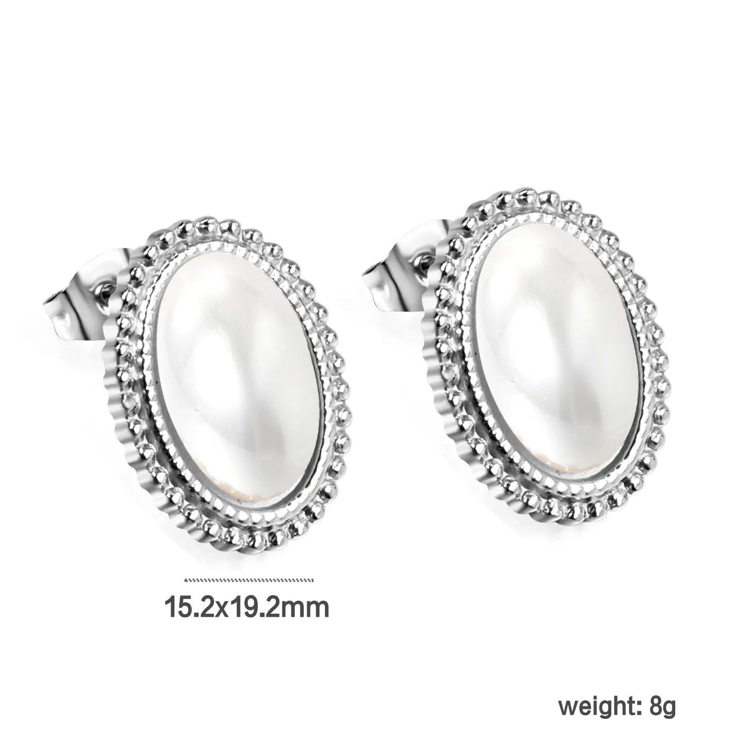 ✨ 18K Gold-Plated Pearl Earrings Wholesale (MOQ 12+) | Stainless Steel Hypoallergenic 🌍 | Fake Pearl Studs & Dangles
