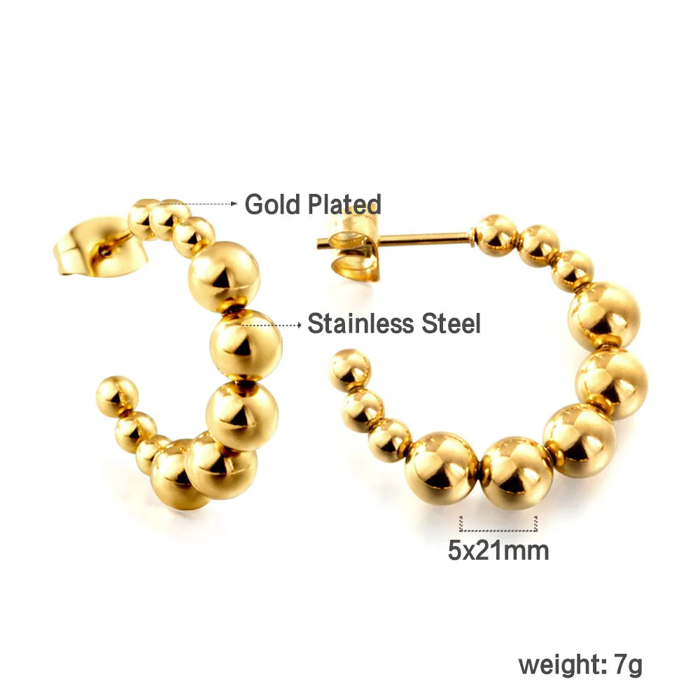✨ Stainless Steel Hypoallergenic Earrings – Bulk Wholesale (12+ Pairs) 🌍 EU/US Supplier Trendy & Durable