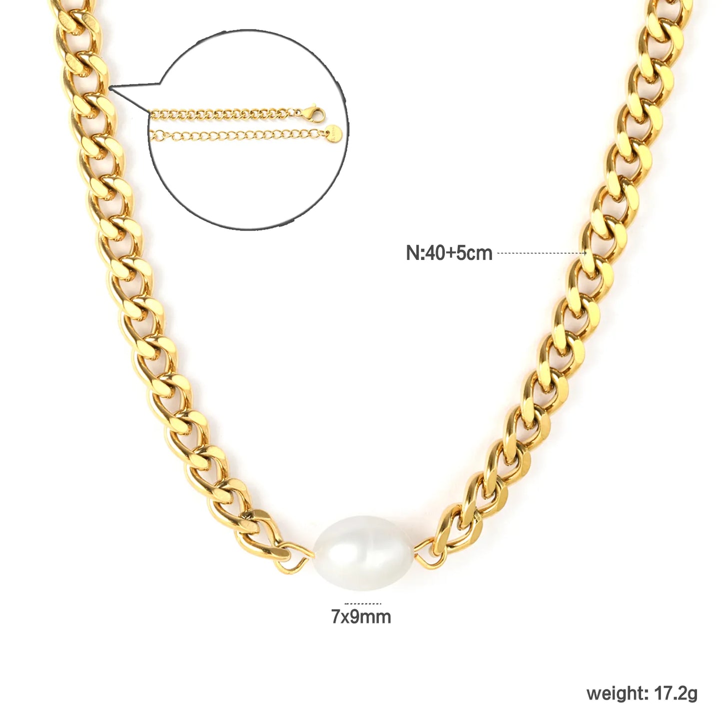 ✨ PVD 18k gold 40+5cm Stainless Steel Necklaces Wholesale (12+ Pieces) | Hypoallergenic & Tarnish-Free 🌍 | Trendy Pendants & Chains