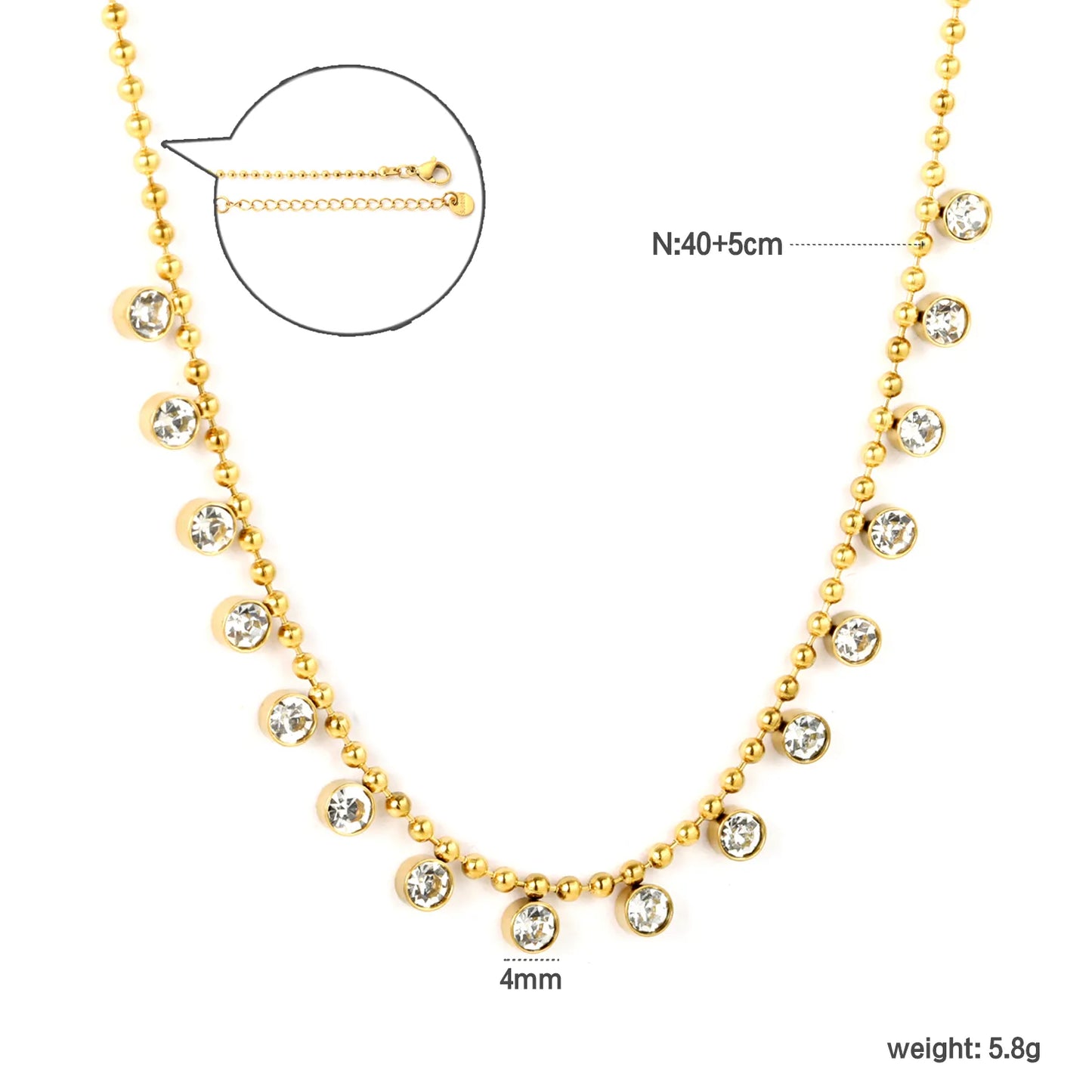 ✨ Stainless Steel Necklaces Wholesale (12+ Pieces) | Hypoallergenic & Tarnish-Free 🌍 | Trendy Pendants & Chains