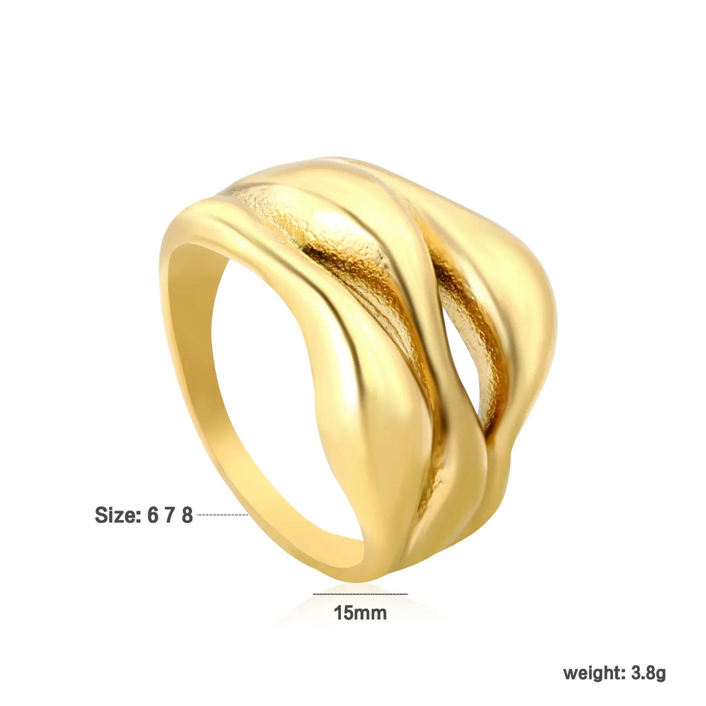 ✨ Stainless Steel Rings Wholesale (MOQ 12+) | Hypoallergenic Fashion Rings 🌍 | Tarnish-Free