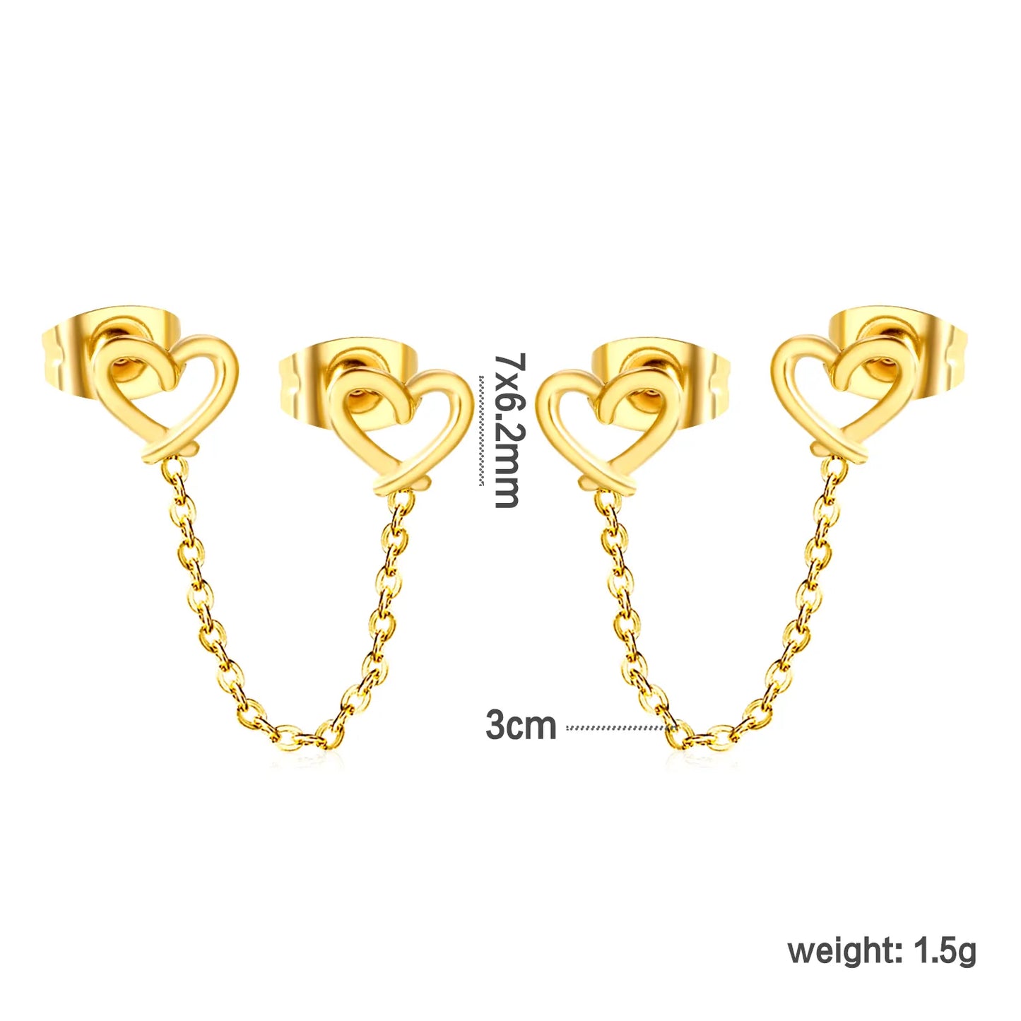 Stainless Steel Hypoallergenic Drop Earrings – Bulk Wholesale (12+ Pairs) 🌍 EU/US Supplier Trendy & Durable