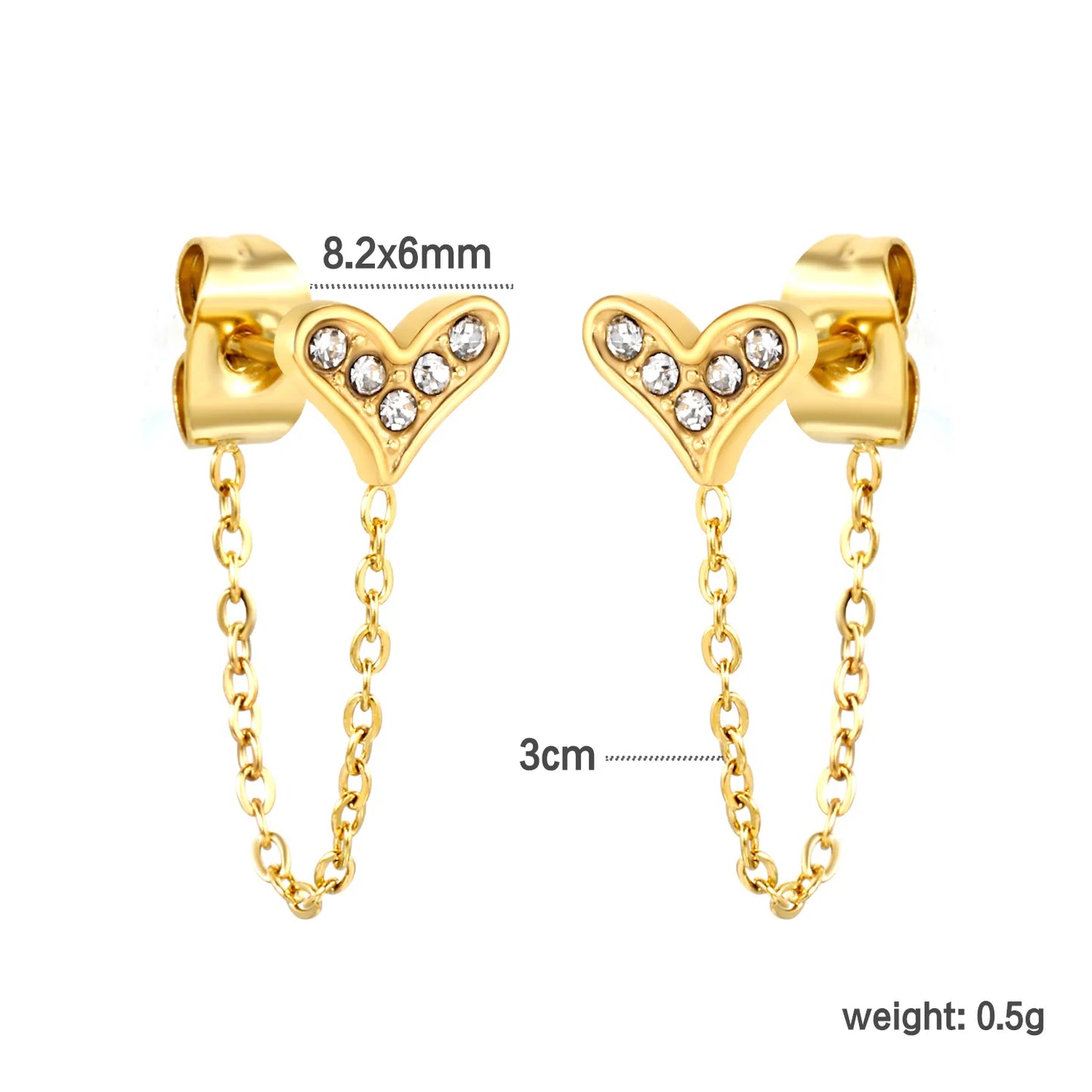 Wholesale PVD 18K Gold Stainless Steel Hypoallergenic Drop Earrings – Bulk Wholesale (12+ Pairs) 🌍 EU/US Supplier Trendy & Durable