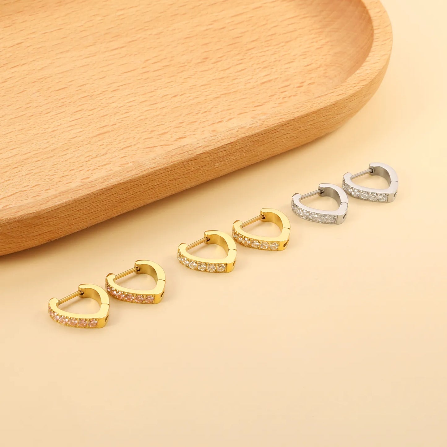 Wholesale 18K Gold PVD 2.8*12.8mm Elegant Hoop Earrings – Bulk Wholesale (12+ Pairs) 🌍 EU/US Supplier Trendy & Durable