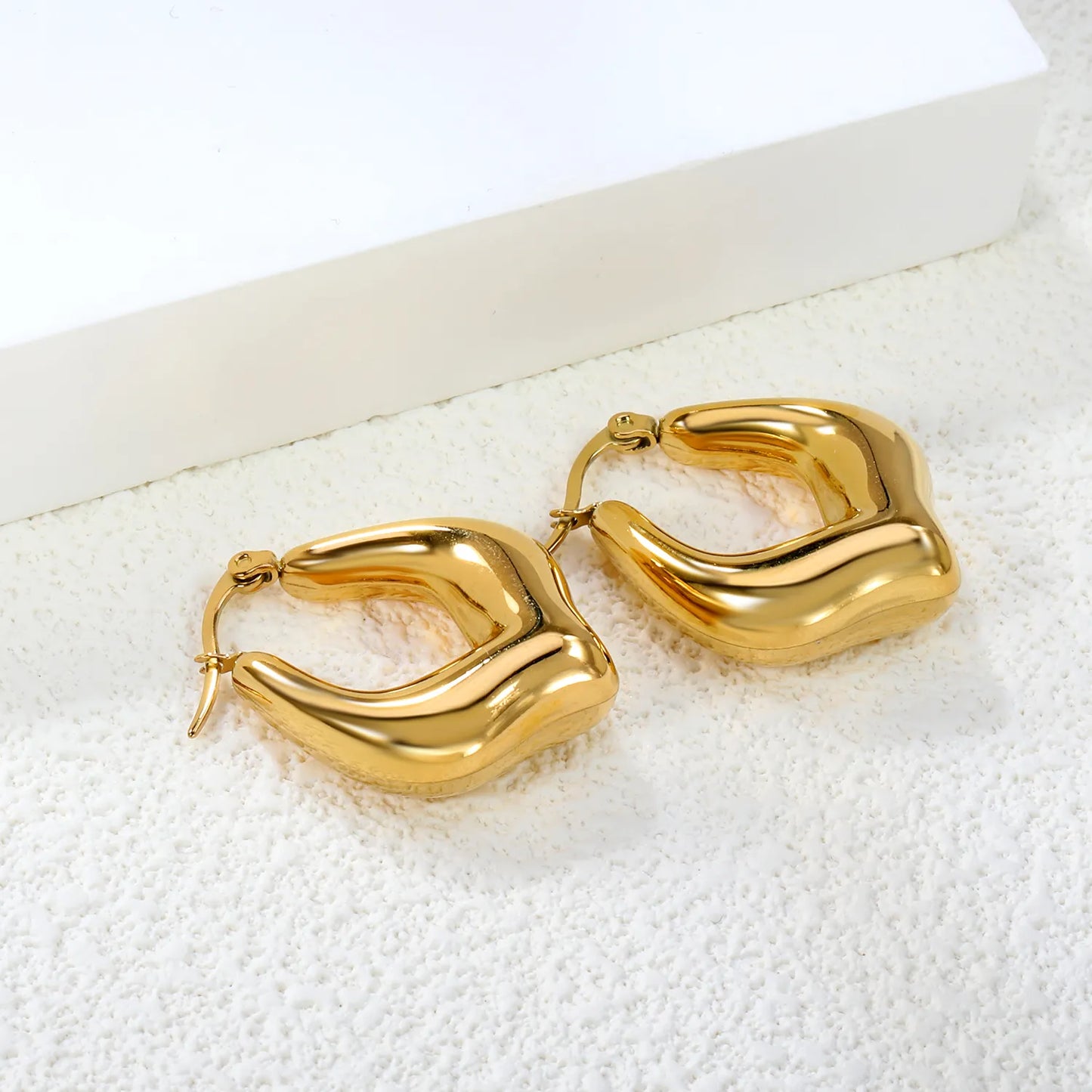 Wholesale 18K gold plated Stainless Steel Hypoallergenic Earrings – Bulk Wholesale (12+ Pairs) 🌍 EU/US Supplier Trendy & Durable