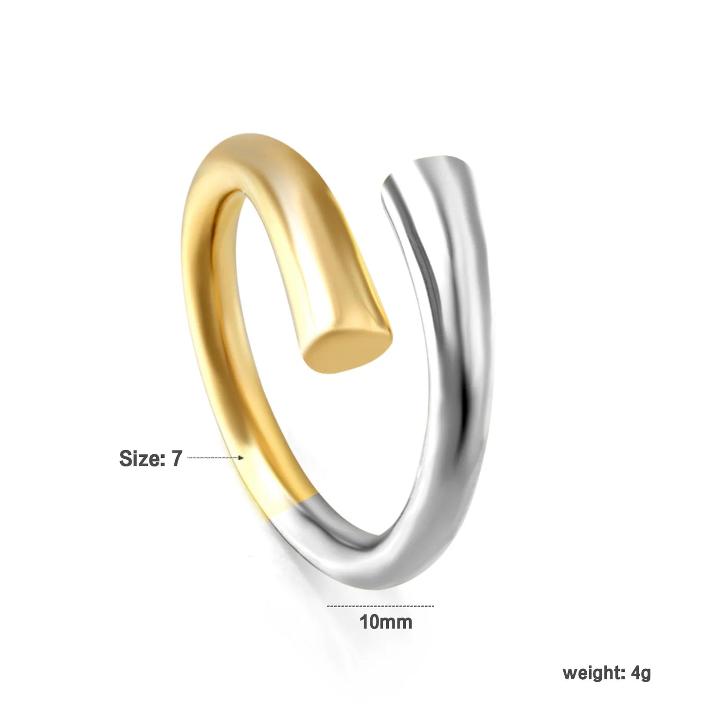 ✨Wholesale 18k PVD gold Stainless Steel Rings Wholesale (MOQ 12+) | Hypoallergenic Fashion Rings 🌍 | Tarnish-Free
