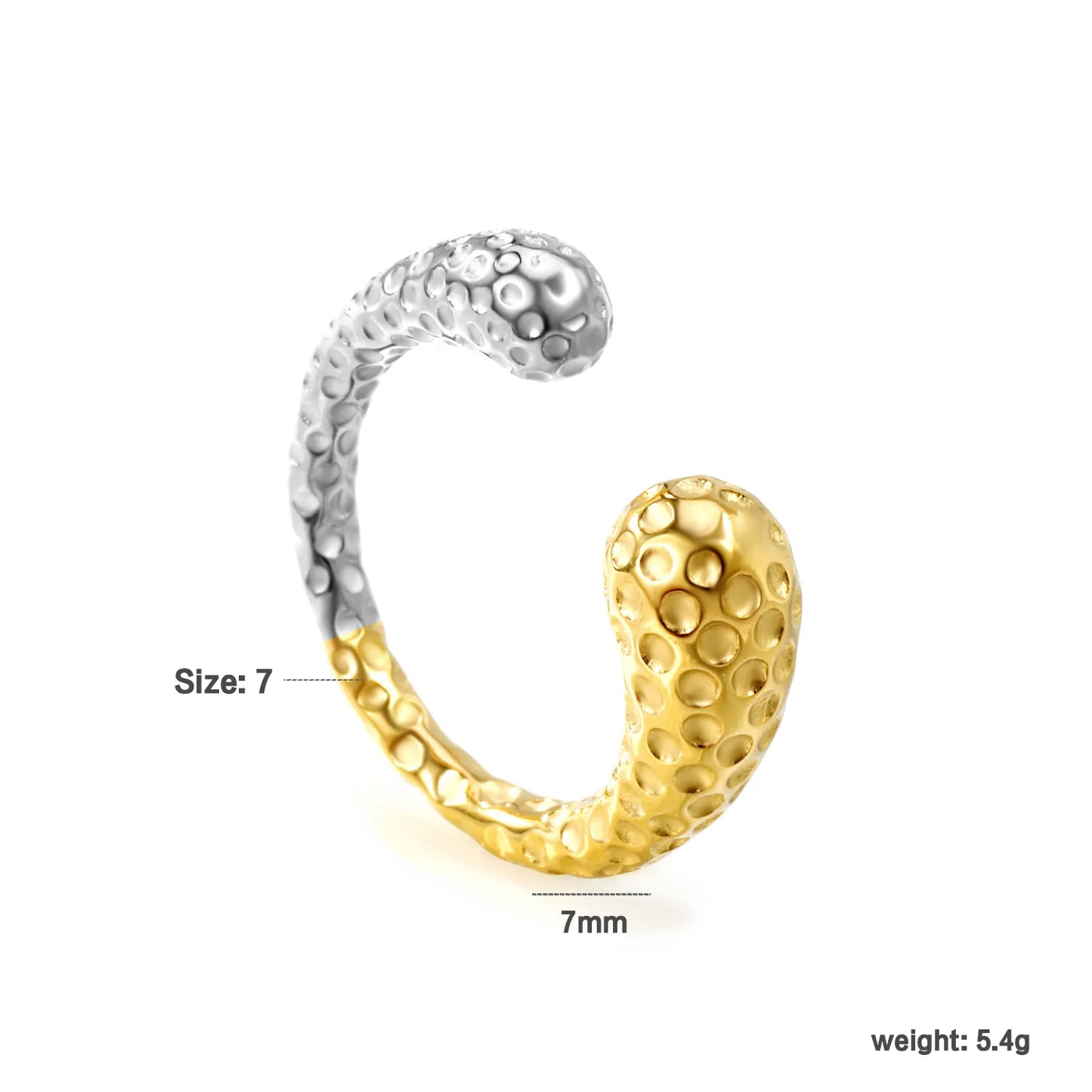 ✨Wholesale 18k PVD gold Stainless Steel Rings Wholesale (MOQ 12+) | Hypoallergenic Fashion Rings 🌍 | Tarnish-Free