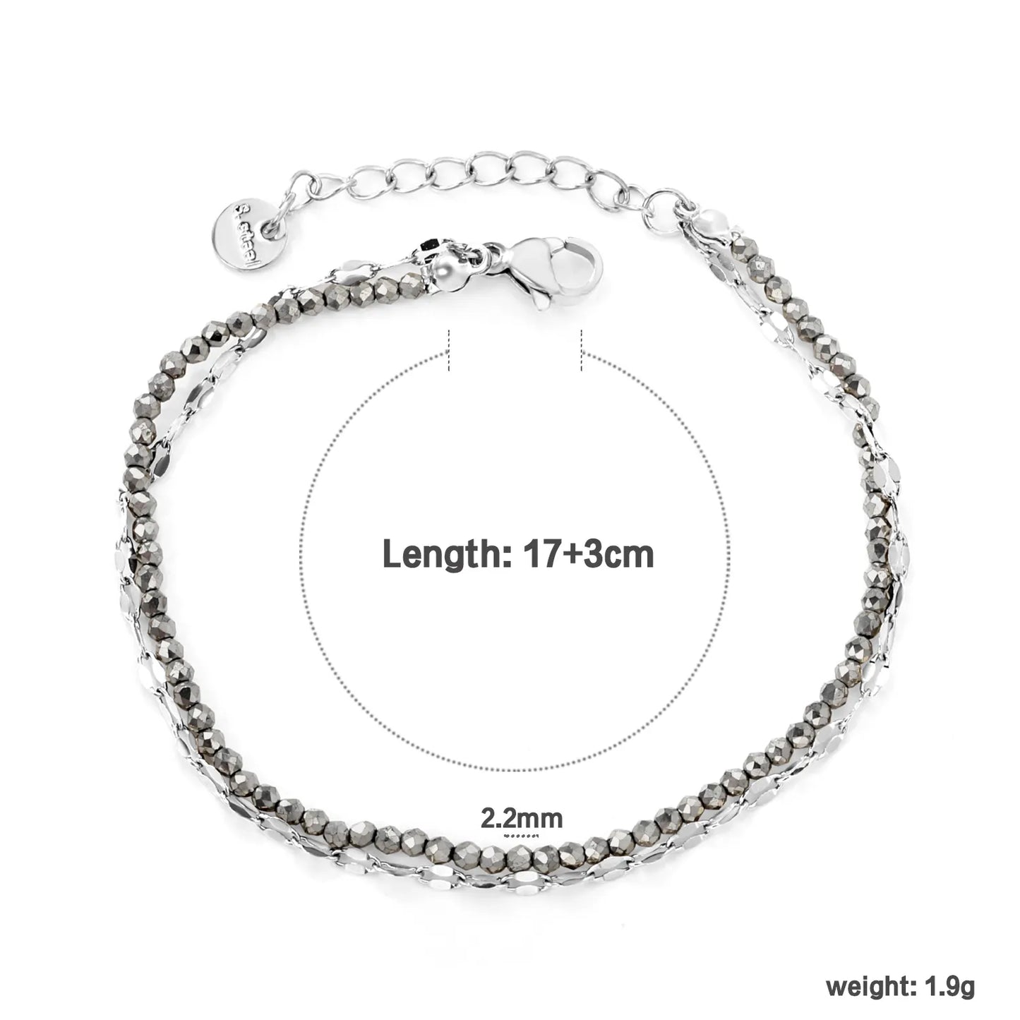 ✨ 18K Gold Plated Multiple sizes Bracelet Wholesale (MOQ 12+) | Stainless Steel Hypoallergenic 🌍 | Dainty Chain & Charm Bracelets