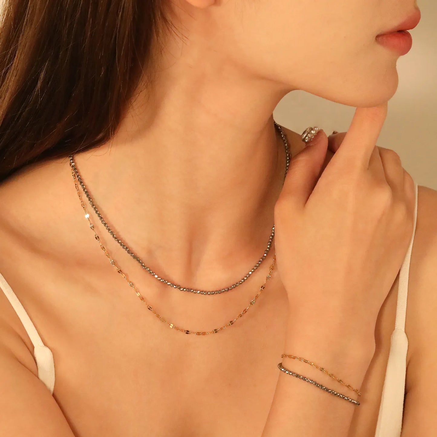 ✨ 18k gold plated Concise style Stainless Steel Chain Necklace Wholesale (MOQ 12+) | Durable Jewelry Chains 🌍 | Box/Cable/Rope/Franco Links