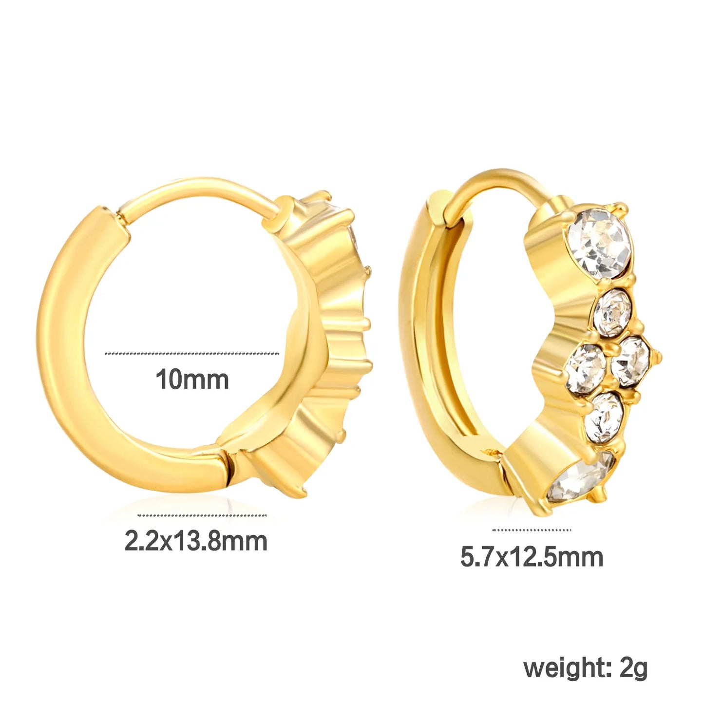 Stainless Steel Hypoallergenic Earrings – Bulk Wholesale (12+ Pairs) 🌍 EU/US Supplier Trendy & Durable