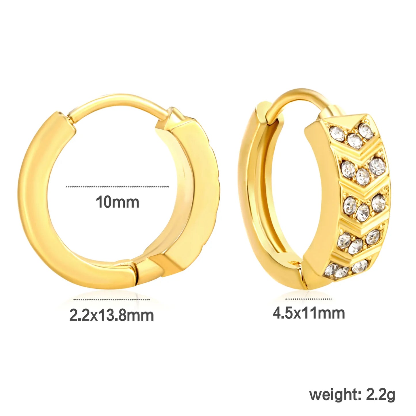 Stainless Steel Hypoallergenic Earrings – Bulk Wholesale (12+ Pairs) 🌍 EU/US Supplier Trendy & Durable